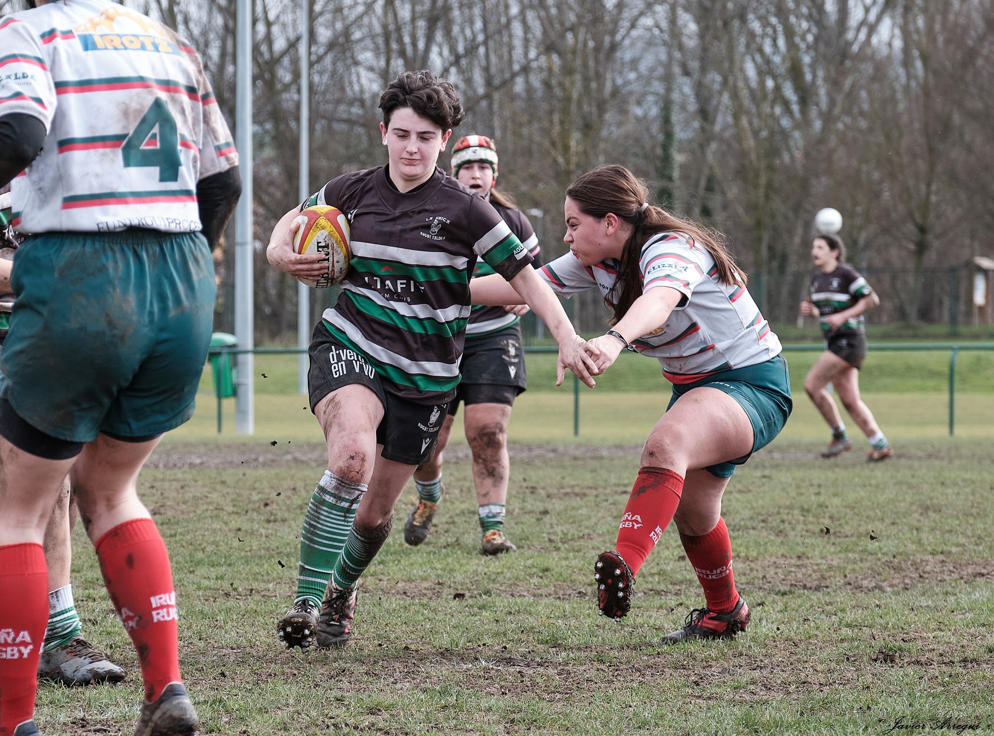  La Única Rugby Taldea - Iruña Rugby Club - Rugby - FER 2024 - La Unica RT vs Iruña Rugby Club - Neskak (#FER24UNIIRU02) Photo by: Javier Arregui | Siuxy Sports 2024-02-10
