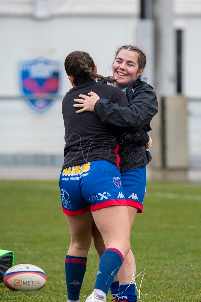  FC Grenoble Rugby - Stade Toulousain - Rugby - FFR 2024 - Élite 1 Fém - FC Grenoble (15) vs (15) Stade Toulousain RF (#FFR24E1FFCGST12) Photo by: Karine Valentin | Siuxy Sports 2024-12-07