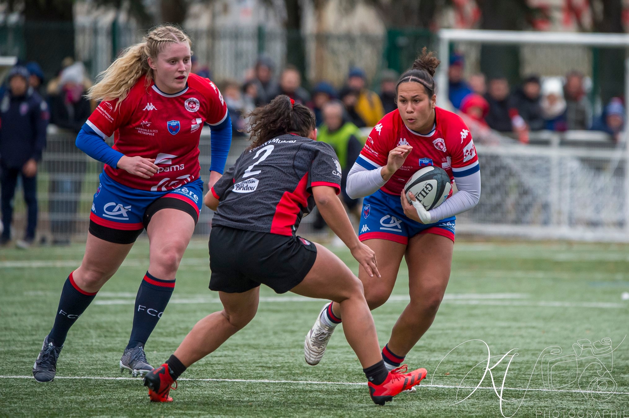  Lyon Olympique Universitaire - FC Grenoble Rugby - Rugby - Elite 1 2023 - Lyon O.U. (39) vs (14) FC Grenoble (#EL124LOUFCG02) Photo by: Karine Valentin | Siuxy Sports 2024-02-24