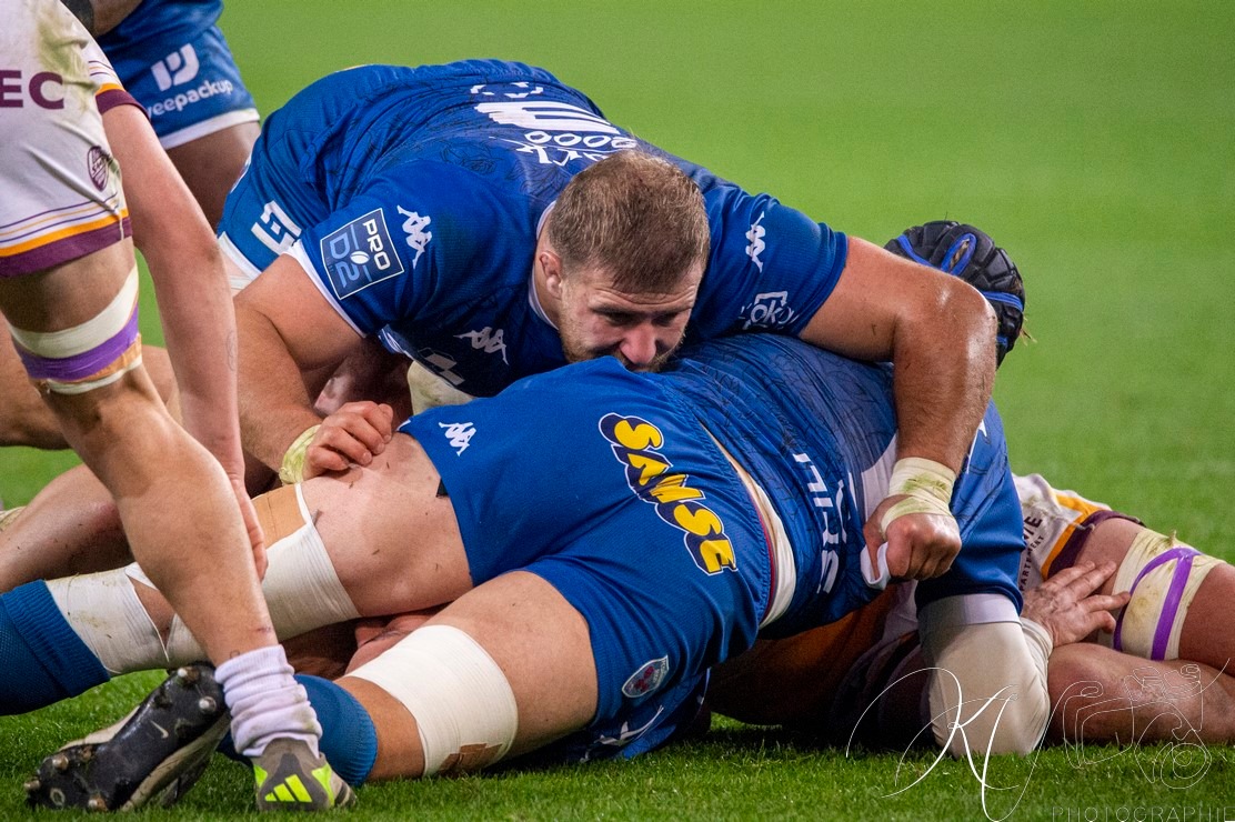  FC Grenoble Rugby - Soyaux Angoulême - Rugby - FFR 2024 - Pro D2 - FC Grenoble Rugby (37) vs (7) Soyaux Angouleme (#PD224PD2FCGSO11) Photo by: Karine Valentin | Siuxy Sports 2024-11-15
