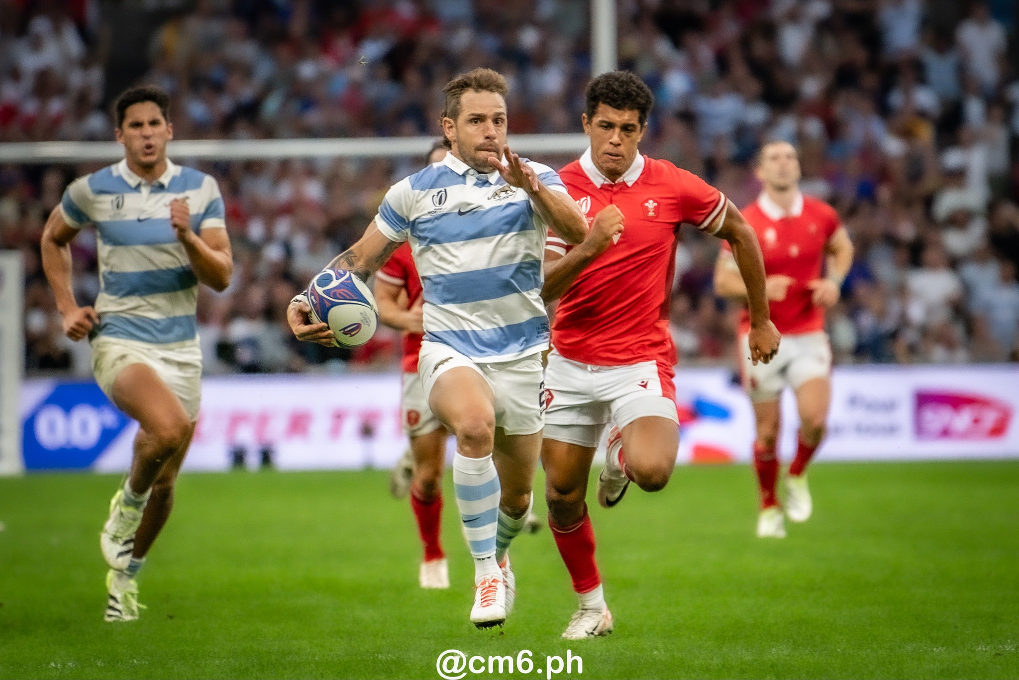  Selección Argentina de Rugby XV - Wales national rugby union team - Rugby - RWC 2023 - Argentina (29) vs (17) Wales (#RWC23ARGWAL10) Photo by: Christian Mas | Siuxy Sports 2023-10-14