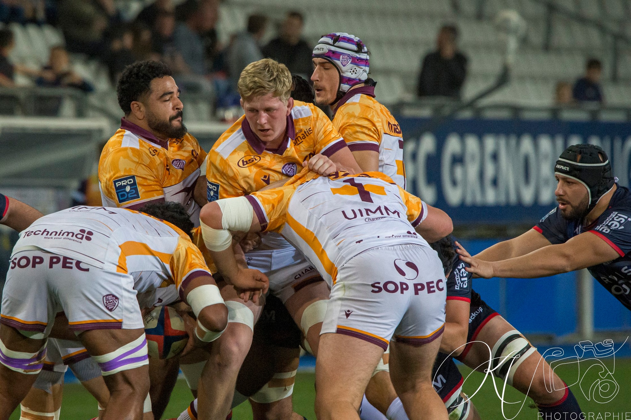  FC Grenoble Rugby - Soyaux Angoulême - Rugby - PRO D2 - FC Grenoble (21) vs (18) Soyaux Angouleme (#PD224FCGSAN03) Photo by: Karine Valentin | Siuxy Sports 2024-03-29