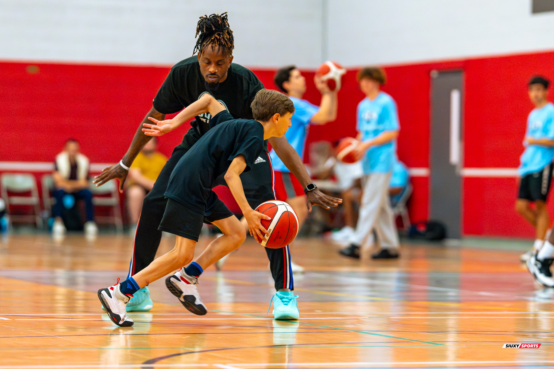 Narcisse KALAMBA -  Montreal -  - Basketball - Camp d'été de Basketball Jr Toundra 2024 (#2024JRTOUNDRA016) Photo by:  | Siuxy Sports 2024-06-29