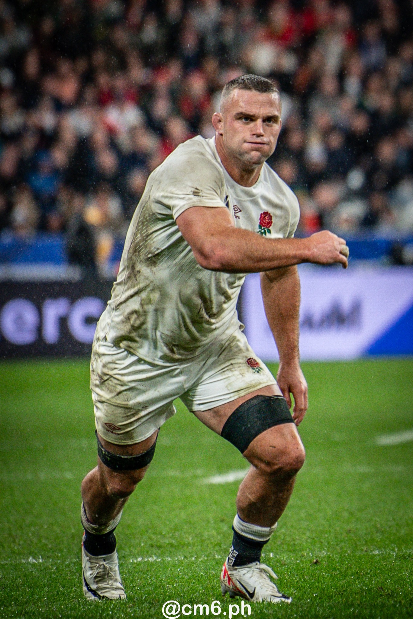  England national rugby union team - South Africa national rugby union team - Rugby - RWC 2023 - England (15) vs (16) South Africa (#RWC23ENGSAF10) Photo by: Christian Mas | Siuxy Sports 2023-10-21