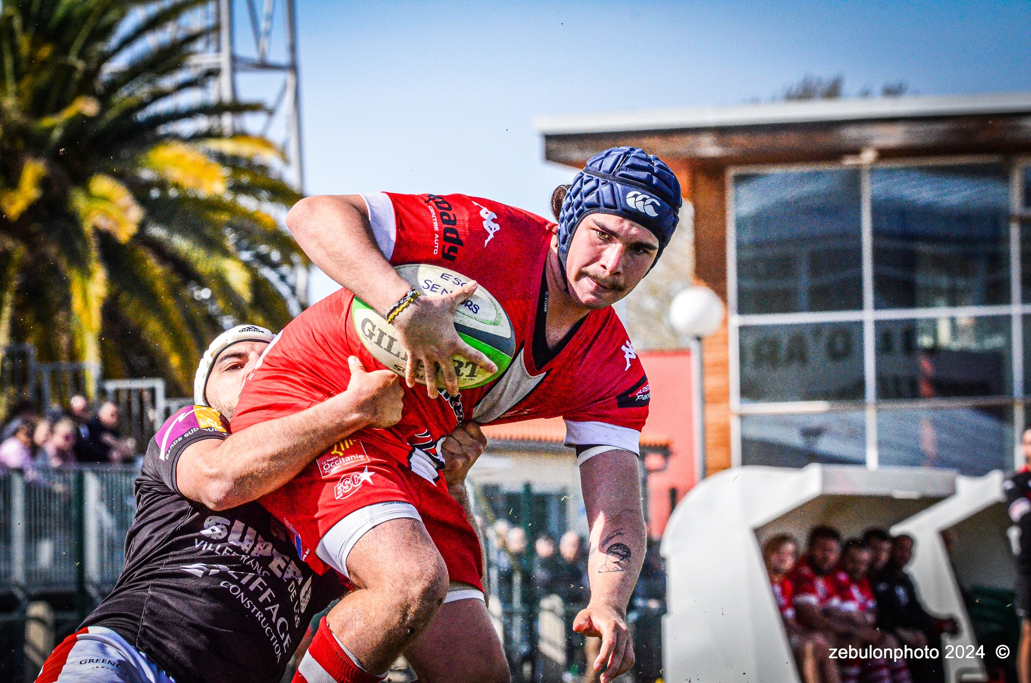  Étoile Sportive Catalane - Football Club Villefranchois - Lauragais - Rugby - FFR -  Fed 2 2024 - Etoile Sportive Catalane vs FC Villefranchois (#FFR24F2ESCFCV03) Photo by: Photo Zebulon | Siuxy Sports 2024-03-23