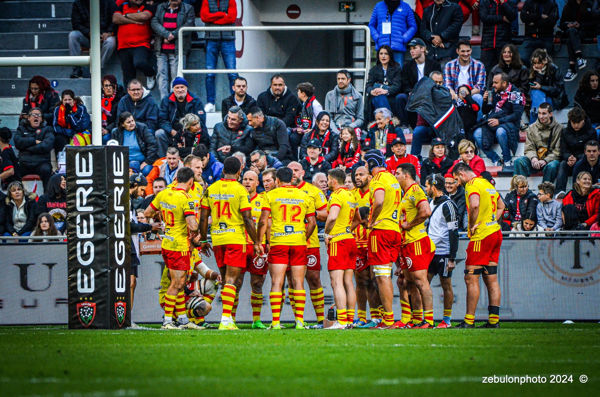  RC Toulonnais - US Arlequins Perpignanais - Rugby - TOP 14 - Toulon (44) vs (22) Perpignan (#TOP1424RCTUSAP03) Photo by: Photo Zebulon | Siuxy Sports 2024-03-02