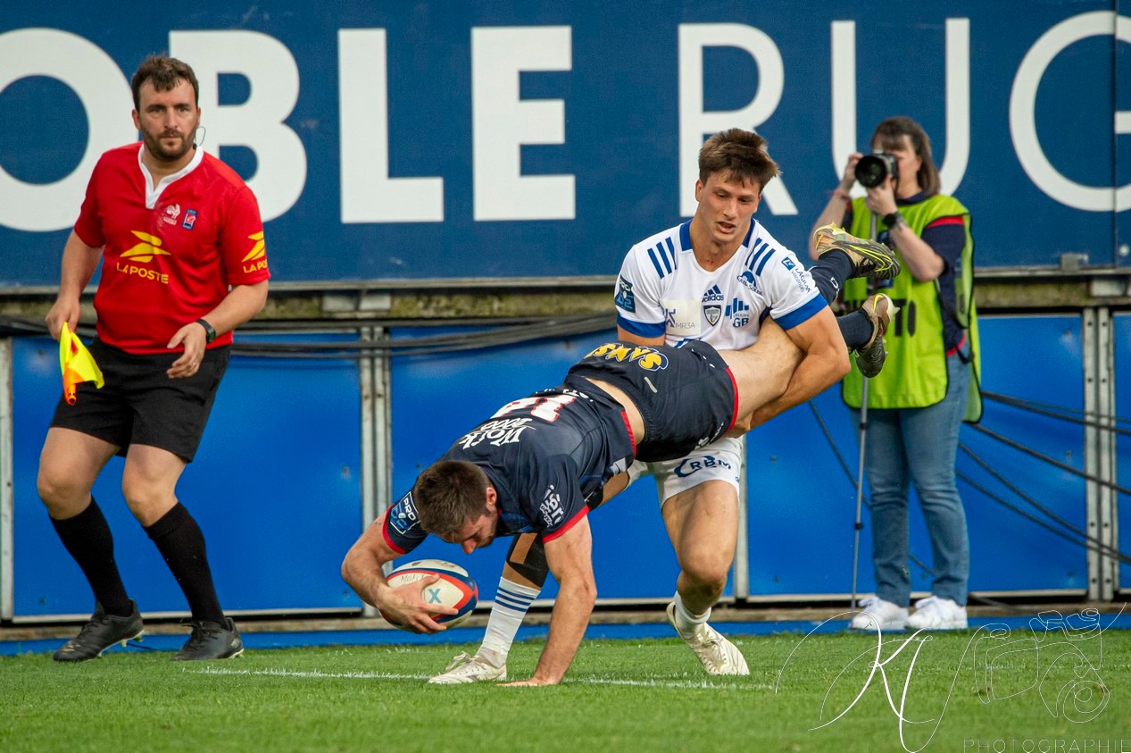  FC Grenoble Rugby - US Colomiers - Rugby - FFR 2024 PRO D2 - Grenoble (29) vs (10) Colomiers (#PD224D2GRECOL05) Photo by: Karine Valentin | Siuxy Sports 2024-05-10