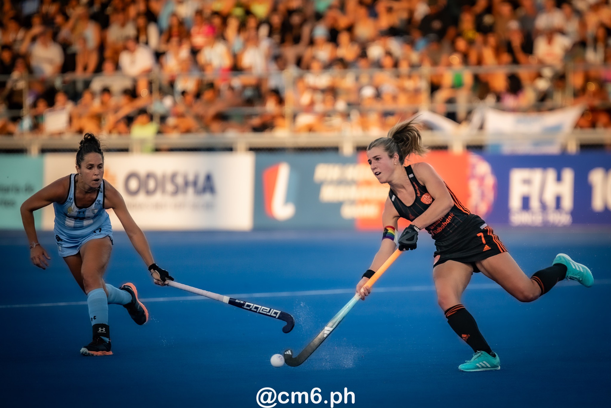 Rochy SANCHEZ -  Selección femenina de hockey sobre césped de Argentina - Netherlands women's national field hockey team - Field hockey - FIH Pro League Fem 2023-2024 - Argentina (1) vs (4) Netherlands (#FIHPF24ARGNET12) Photo by: Christian Mas | Siuxy Sports 2023-12-08
