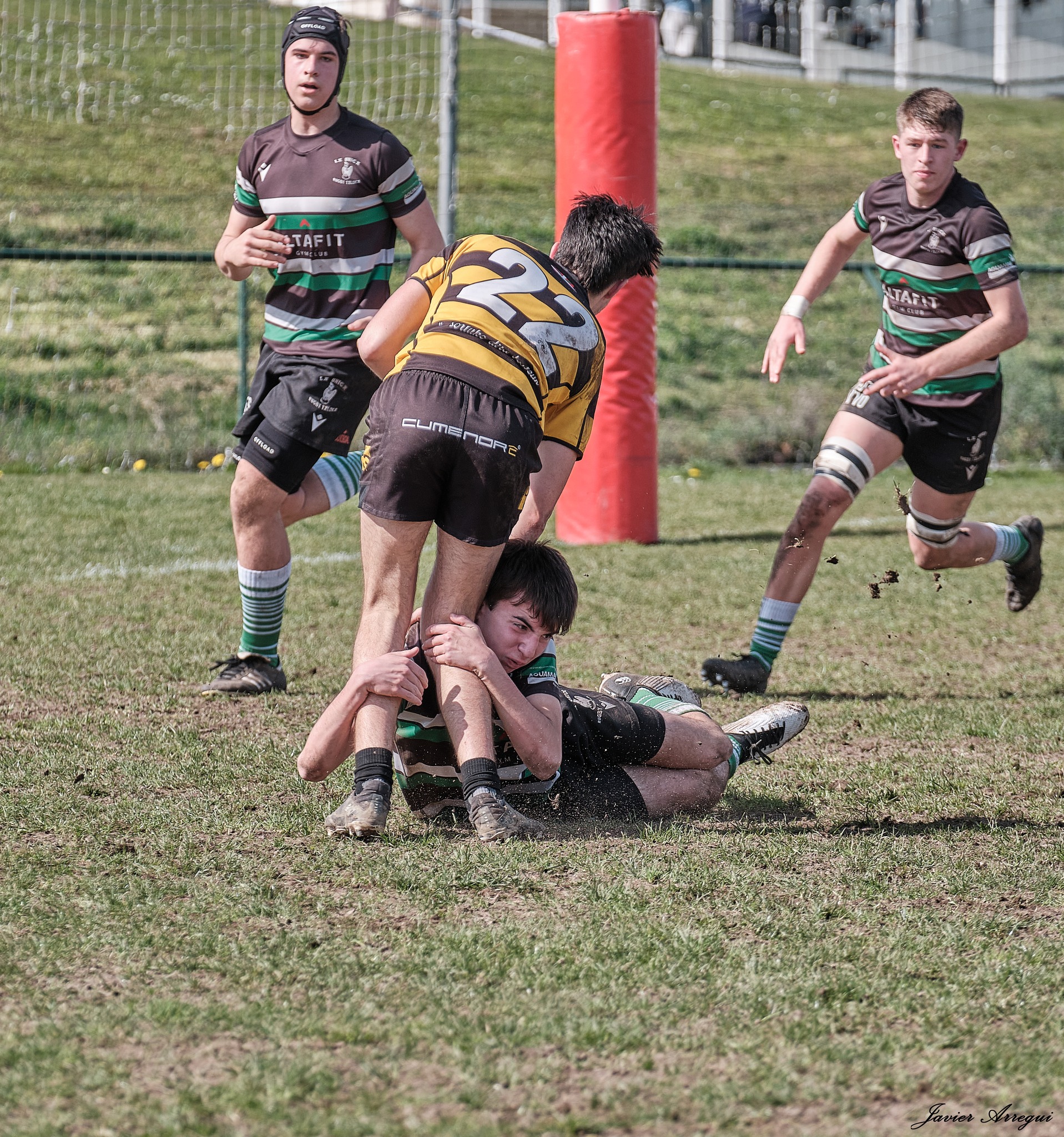  La Única Rugby Taldea - Elorrio Rugby Taldea - Rugby - FER 2024 - Sub18 - La Unica RT vs Elorrio RT (#FER24s18UNIELO03) Photo by: Javier Arregui | Siuxy Sports 2024-03-16