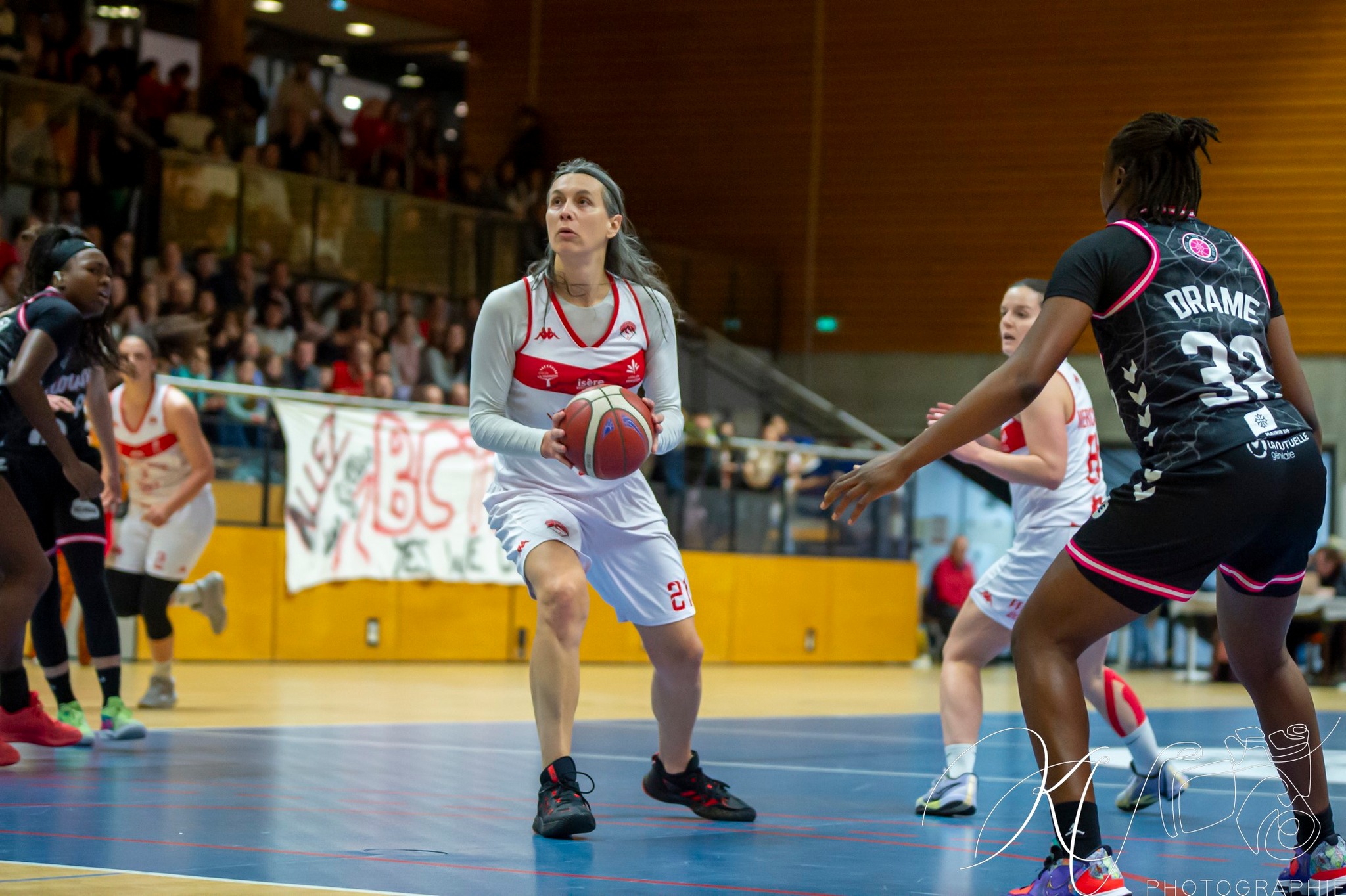  BC Tronche Meylan - Toulouse Métropole Basket - Basketball - FFB 2024 - LF2 - BCTM(81) vs (70) Toulouse MB  (#FFBB24LF2TMTO03) Photo by: Karine Valentin | Siuxy Sports 2024-03-23