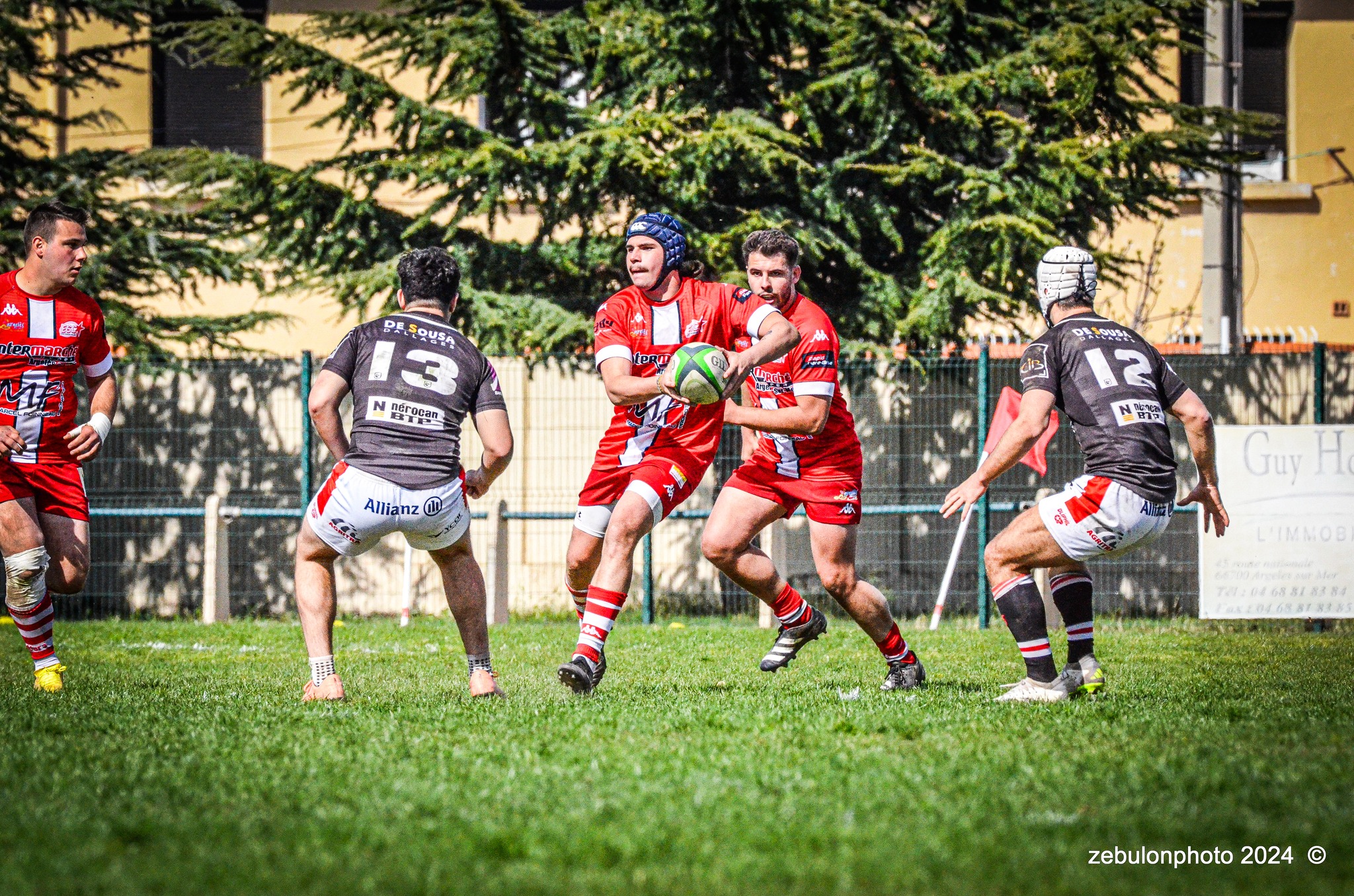  Étoile Sportive Catalane - Football Club Villefranchois - Lauragais - Rugby - FFR -  Fed 2 2024 - Etoile Sportive Catalane vs FC Villefranchois (#FFR24F2ESCFCV03) Photo by: Photo Zebulon | Siuxy Sports 2024-03-23