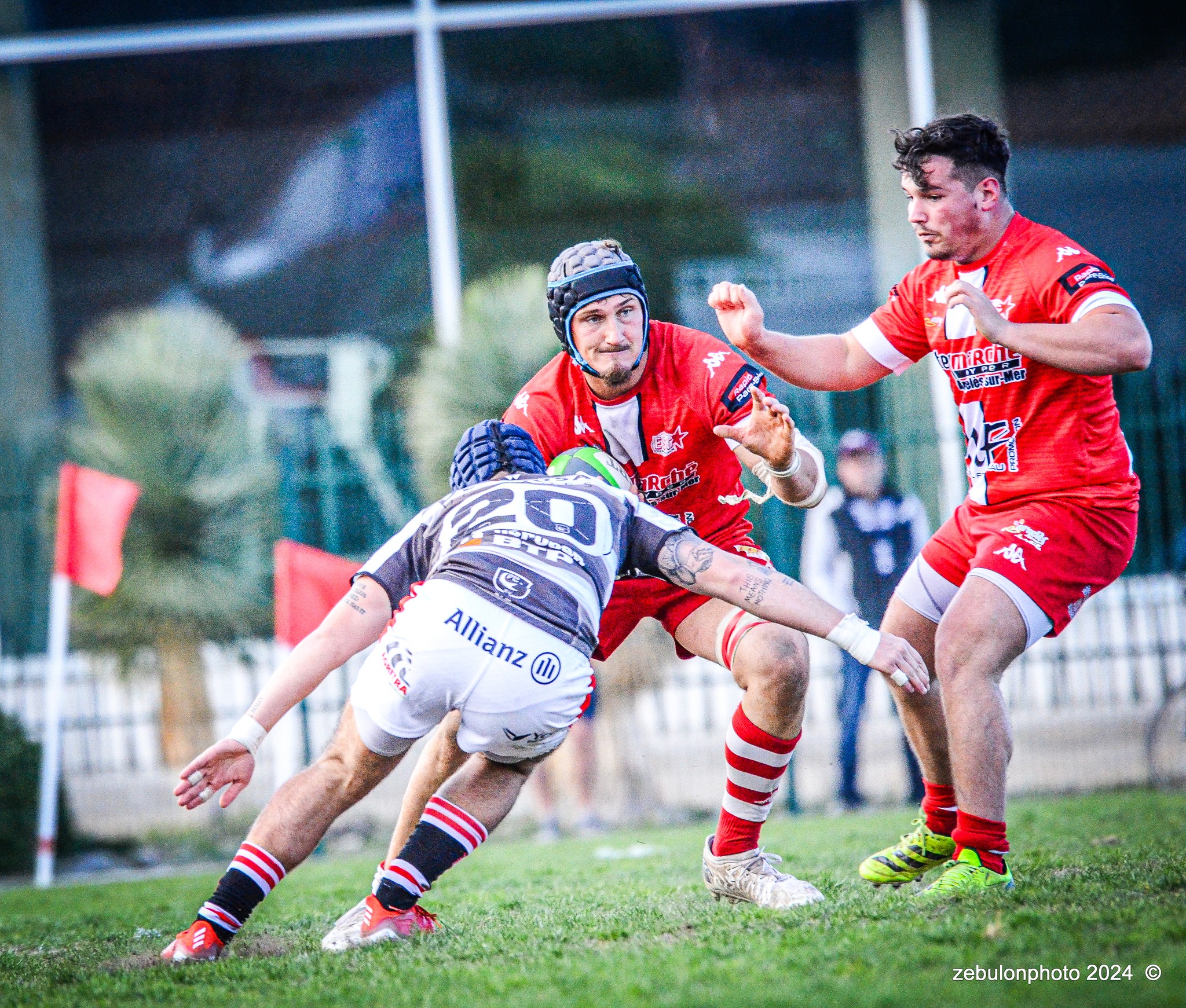  Étoile Sportive Catalane - Football Club Villefranchois - Lauragais - Rugby - FFR -  Fed 2 2024 - Etoile Sportive Catalane vs FC Villefranchois (#FFR24F2ESCFCV03) Photo by: Photo Zebulon | Siuxy Sports 2024-03-23