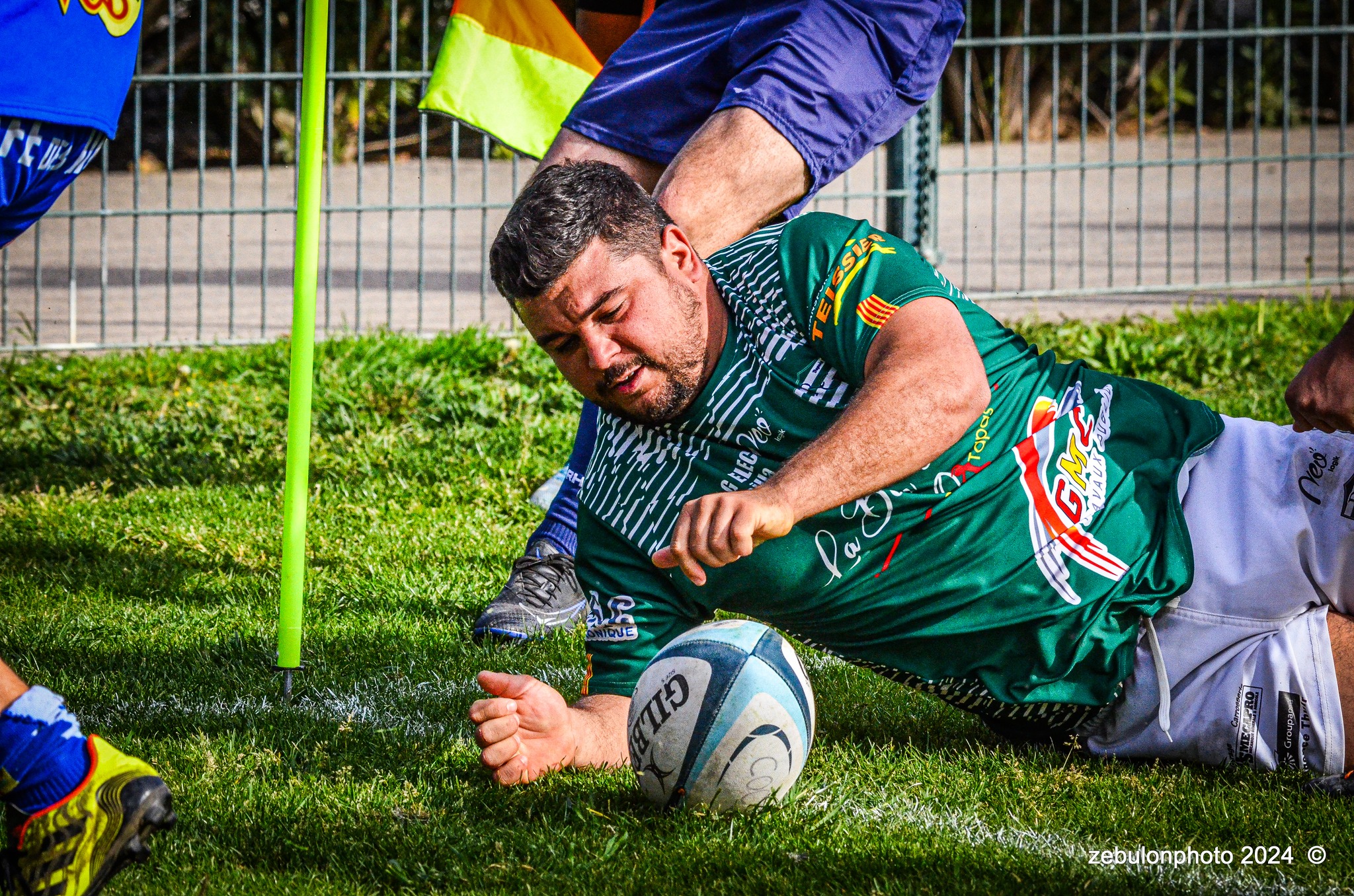  Cabestany Olympique XV - RC Ponteilla - Rugby - FFR Reg3 - Cabestani (15) vs (25) Ponteilla (#FFR24R3CABPON03) Photo by: Photo Zebulon | Siuxy Sports 2024-03-17