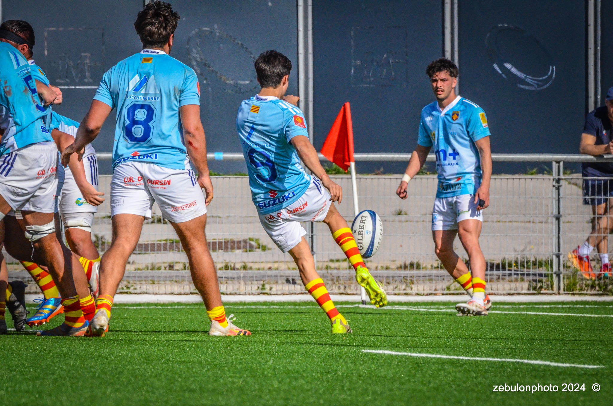  Montpellier Hérault Rugby - US Arlequins Perpignanais - Rugby - 2024 Espoirs - Montpellier (18) vs (7) Perpignan (#ESP24MHRUSAP03) Photo by: Photo Zebulon | Siuxy Sports 2024-03-16