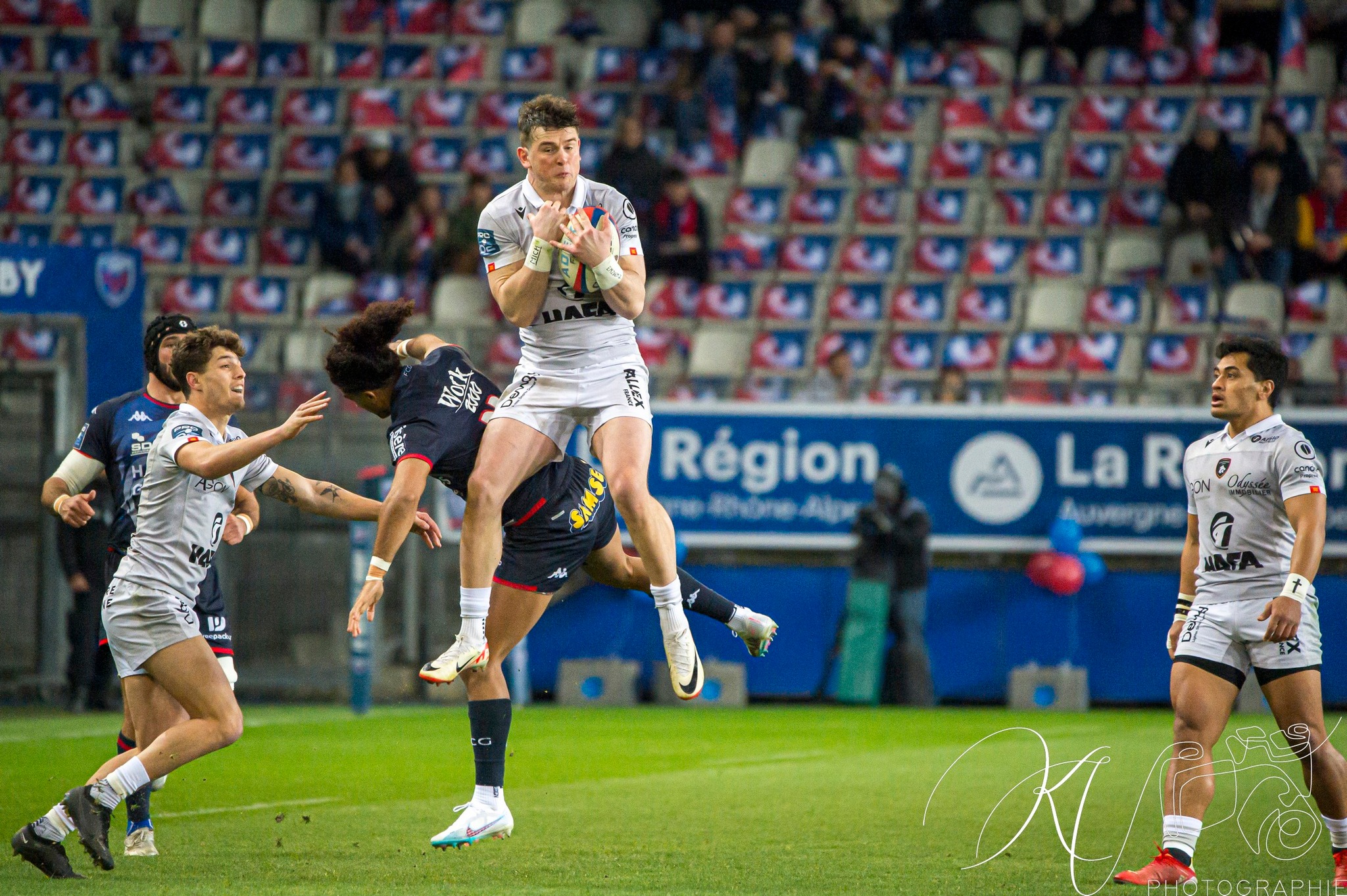  FC Grenoble Rugby - Rouen Normandie Rugby - Rugby - Pro D2 - FC Grenoble (43) vs (16) Rouen (#PD224FCGRNR03) Photo by: Karine Valentin | Siuxy Sports 2024-03-01