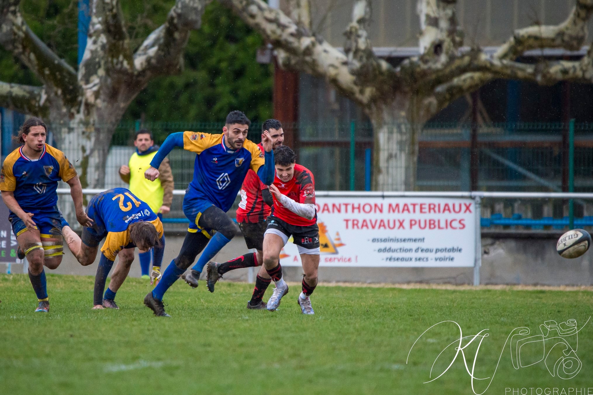  US Deux Ponts - US Renage Rives Rugby - Rugby - Fed2 2024 - US Deux Ponts vs Renage Rives (#F224US2PRRR03) Photo by: Karine Valentin | Siuxy Sports 2024-03-03