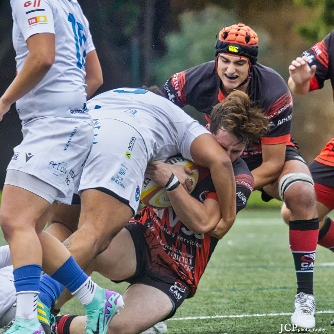  CAU Rugby Valencia - Club de Rugby La Vila - Rugby - FER 2024 - Div S23 - CAU Rugby vs La Vila (#FER24S23CAULV11) Photo by: Juan Carlos Peña Susama | Siuxy Sports 2024-11-16