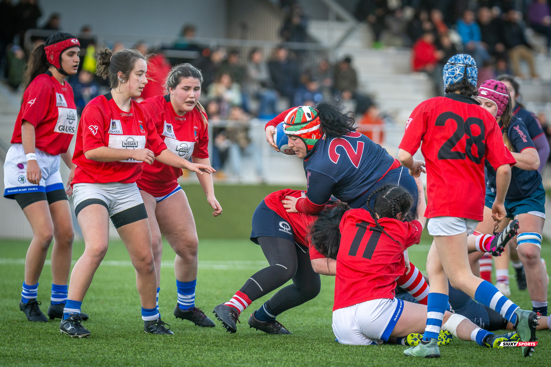  Universitario Bilbao Rugby - Durango Rugby Taldea - Rugby - FER 2024 - SR FEM - Universidad Bilbao Rugby vs Durango (#FER24UBRDUR01) Photo by: Fredy Monfoto | Siuxy Sports 2024-01-20