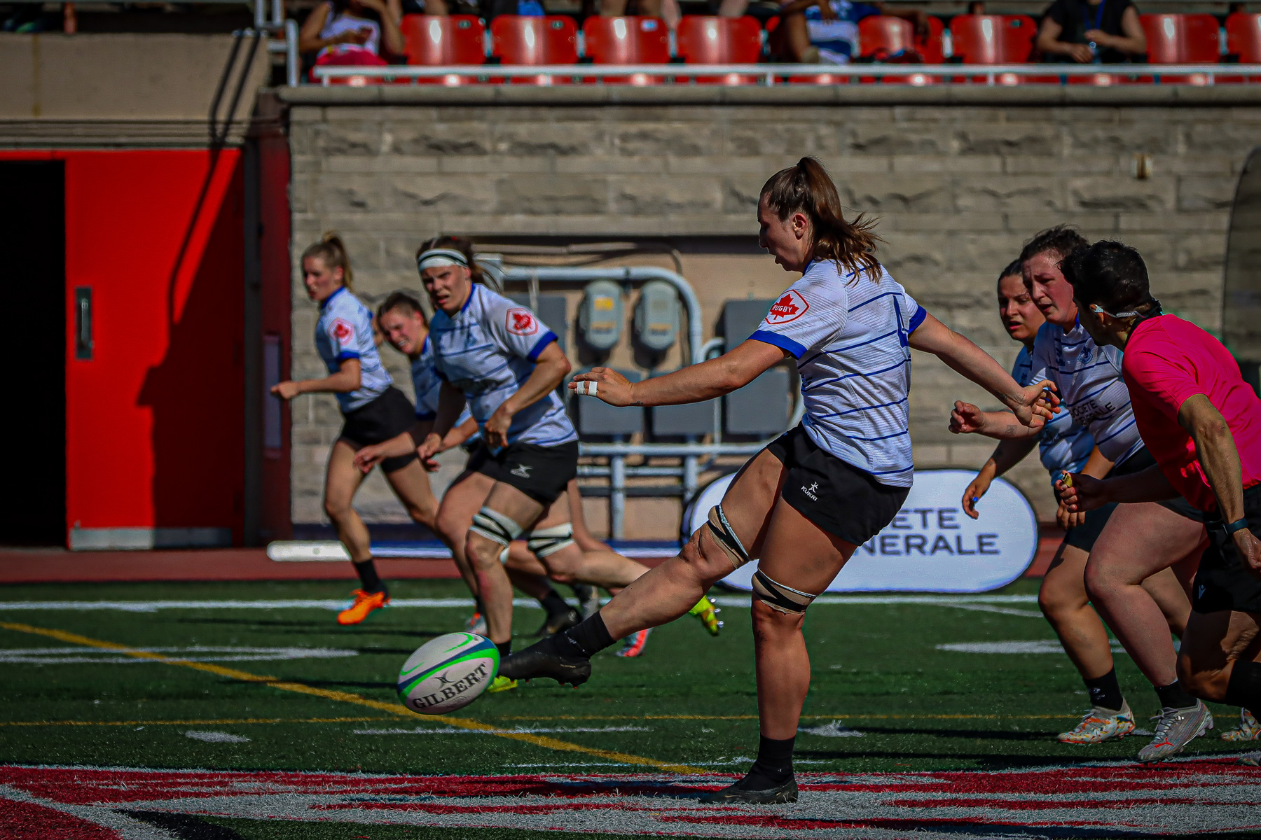  Équipe féminine - Rugby Québec - Ontario Blues (w) - Rugby - QORC-CROQ 2024 - FINALS - QUÉBEC EST (37) VS (13) ONTARIO EST - 1ST POSITION - Reel Mayarts (#QORC24QCEONE16) Photo by: Photo Mayarts | Siuxy Sports 2024-06-01