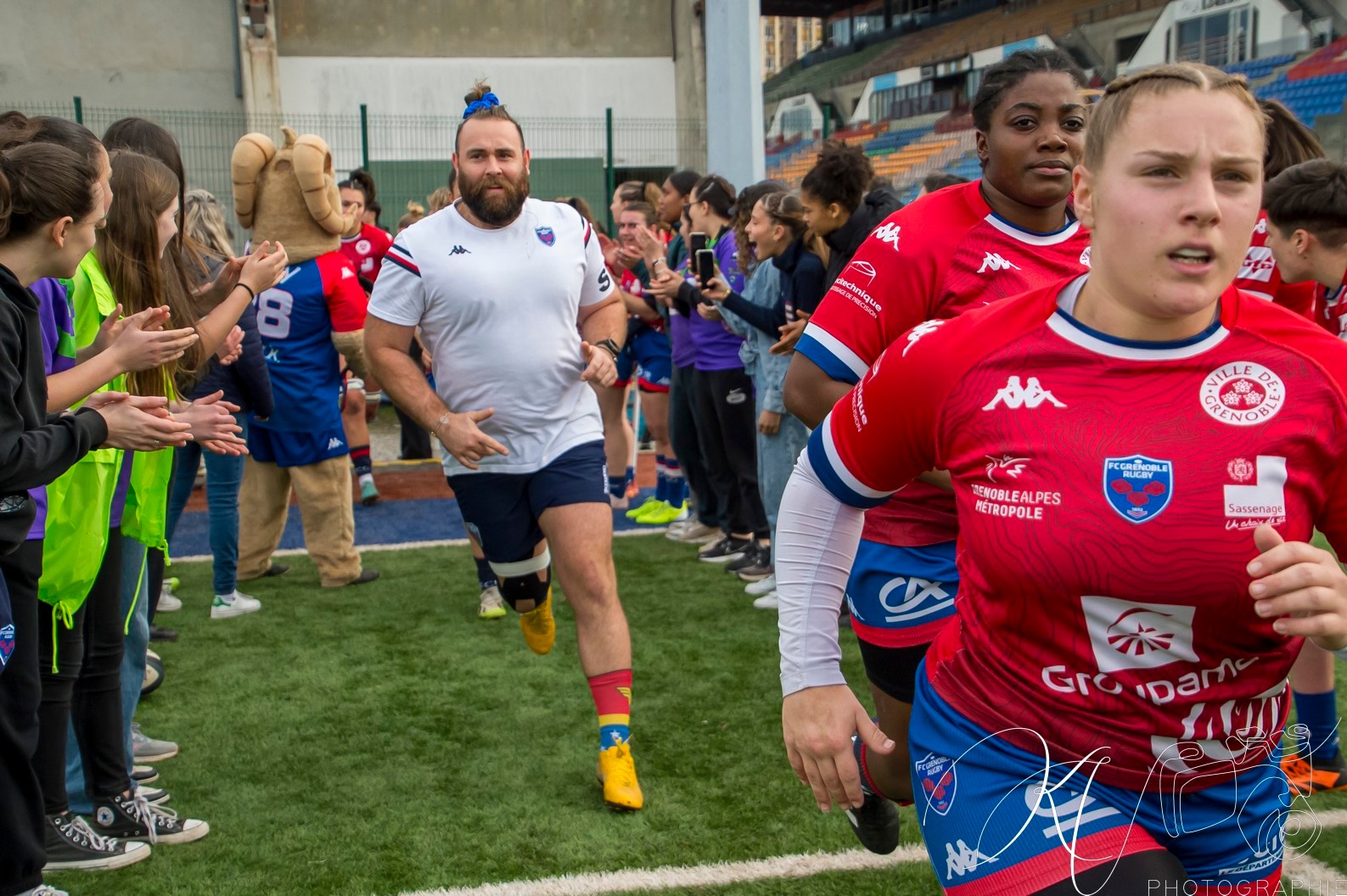  FC Grenoble Rugby - Blagnac - Rugby - 2024 Élite 1 Féminine - FC Grenoble Amazones (18)  vs (13) Blagnac (#E1G24FCGBLA02) Photo by: Karine Valentin | Siuxy Sports 2024-02-18