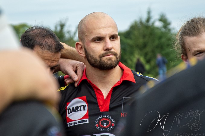  Bièvre Saint-Geoirs RC - US Vinay - Rugby - FFR 2024 Fed2 - Bievre SG vs US Vinay (#FFR24F2BSGUSV09) Photo by: Karine Valentin | Siuxy Sports 2024-09-22