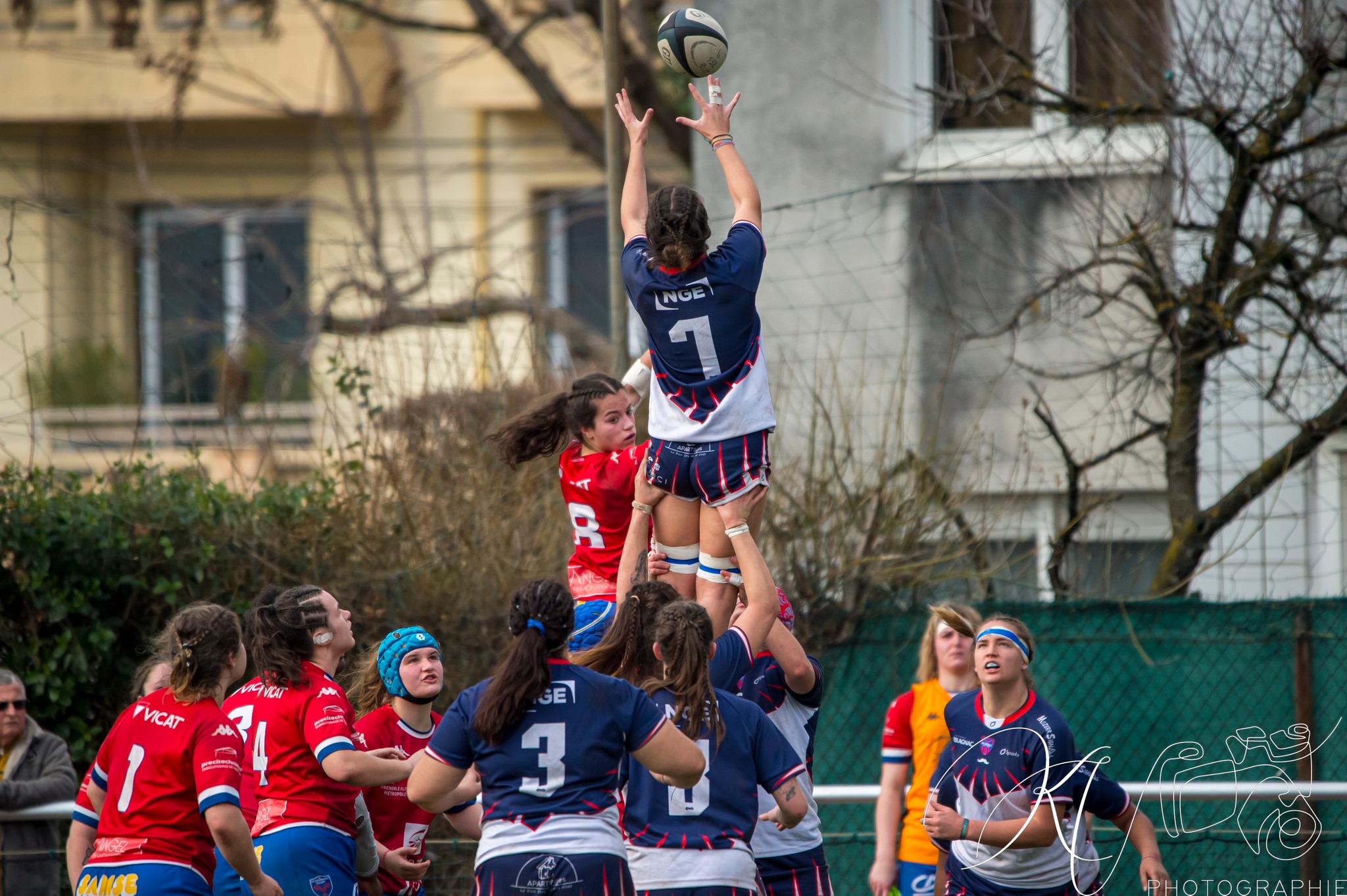  FC Grenoble Rugby - Blagnac - Rugby - 2024 Réserve FÉMININE - FC GRENOBLE AMAZONES VS BLAGNAC (#R24FCGBLA02) Photo by: Karine Valentin | Siuxy Sports 2024-02-18