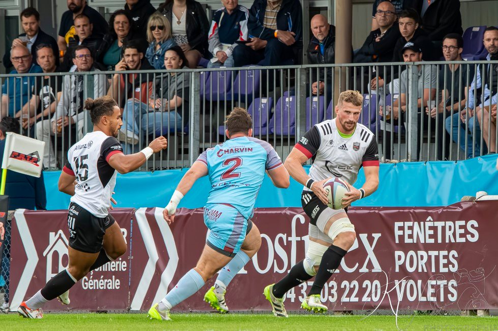  CS Bourgoin-Jallieu - Stade niçois - Rugby - FFR 2024 - National - CS Bourgoin-Jallieu (25) vs (23) Stade Niçois (#FFR24NATCSBJST04) Photo by: Karine Valentin | Siuxy Sports 2024-04-06