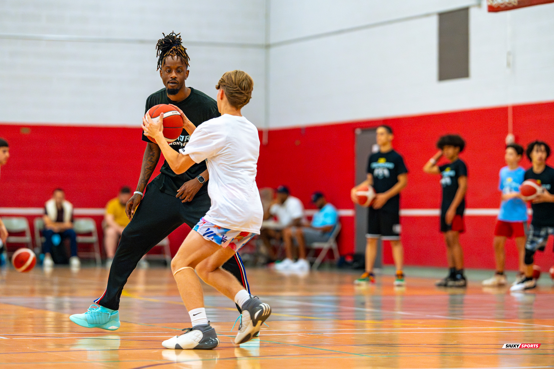 Narcisse KALAMBA -  Montreal -  - Basketball - Camp d'été de Basketball Jr Toundra 2024 (#2024JRTOUNDRA016) Photo by:  | Siuxy Sports 2024-06-29