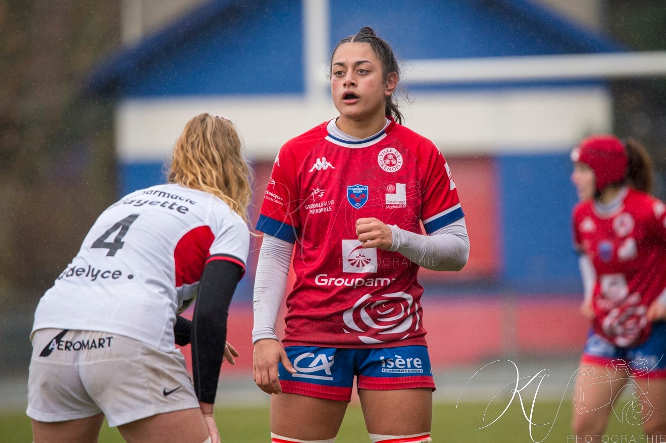  FC Grenoble Rugby - Stade Toulousain - Rugby - FFR 2024 - Élite 1 Fém - FC Grenoble (15) vs (15) Stade Toulousain RF (#FFR24E1FFCGST12) Photo by: Karine Valentin | Siuxy Sports 2024-12-07