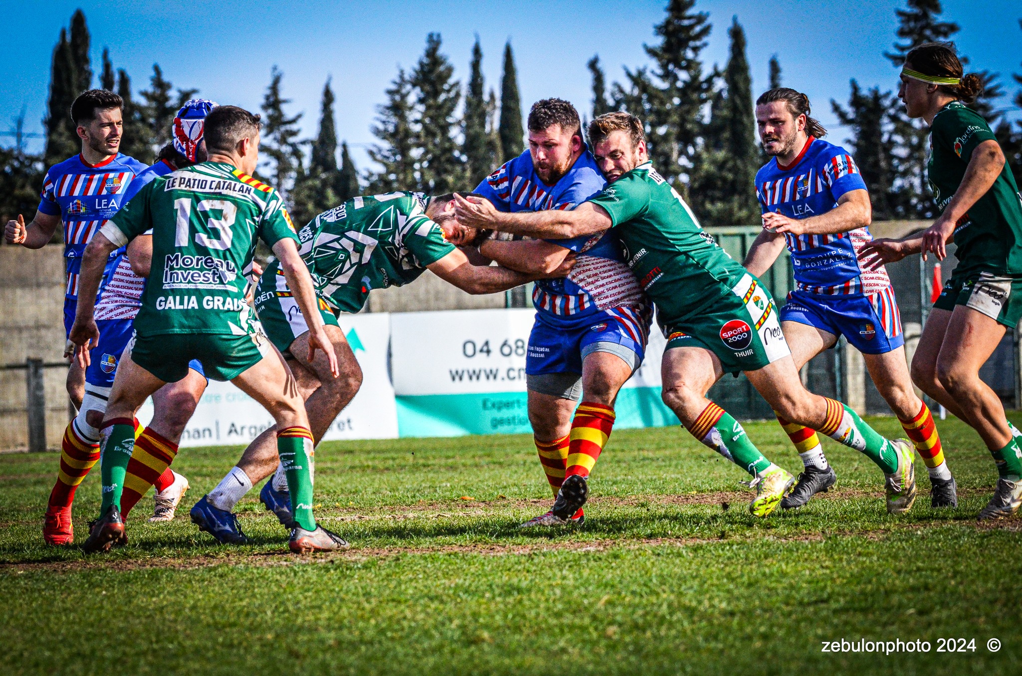  SCAR ESC-BAC - US Thuirinoise - Rugby - Fed3 2024 - SCAR ESC-BAC vs US Thuirinoise - P   (#F324SEBUSTP03) Photo by: Photo Zebulon | Siuxy Sports 2024-03-09