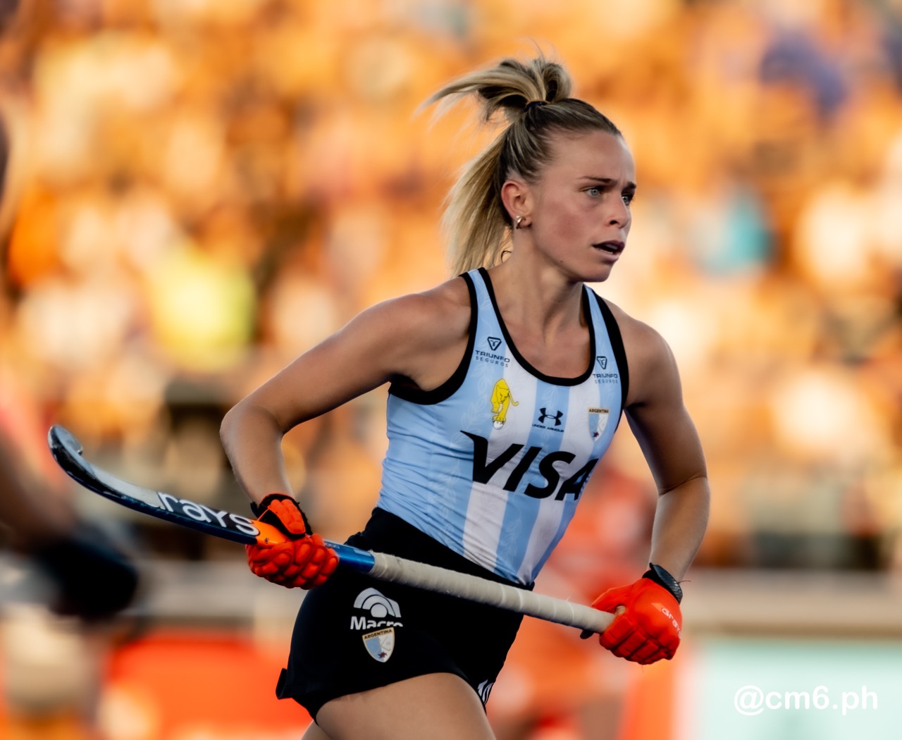 Victoria SAUZE VALDEZ -  Selección femenina de hockey sobre césped de Argentina - Netherlands women's national field hockey team - Field hockey - FIH PRO LEAGUE FEM 2023-2024 - ARGENTINA (1) VS (7) Países Bajos (#FIHPF24ARGPAB12) Photo by: Christian Mas | Siuxy Sports 2023-12-12