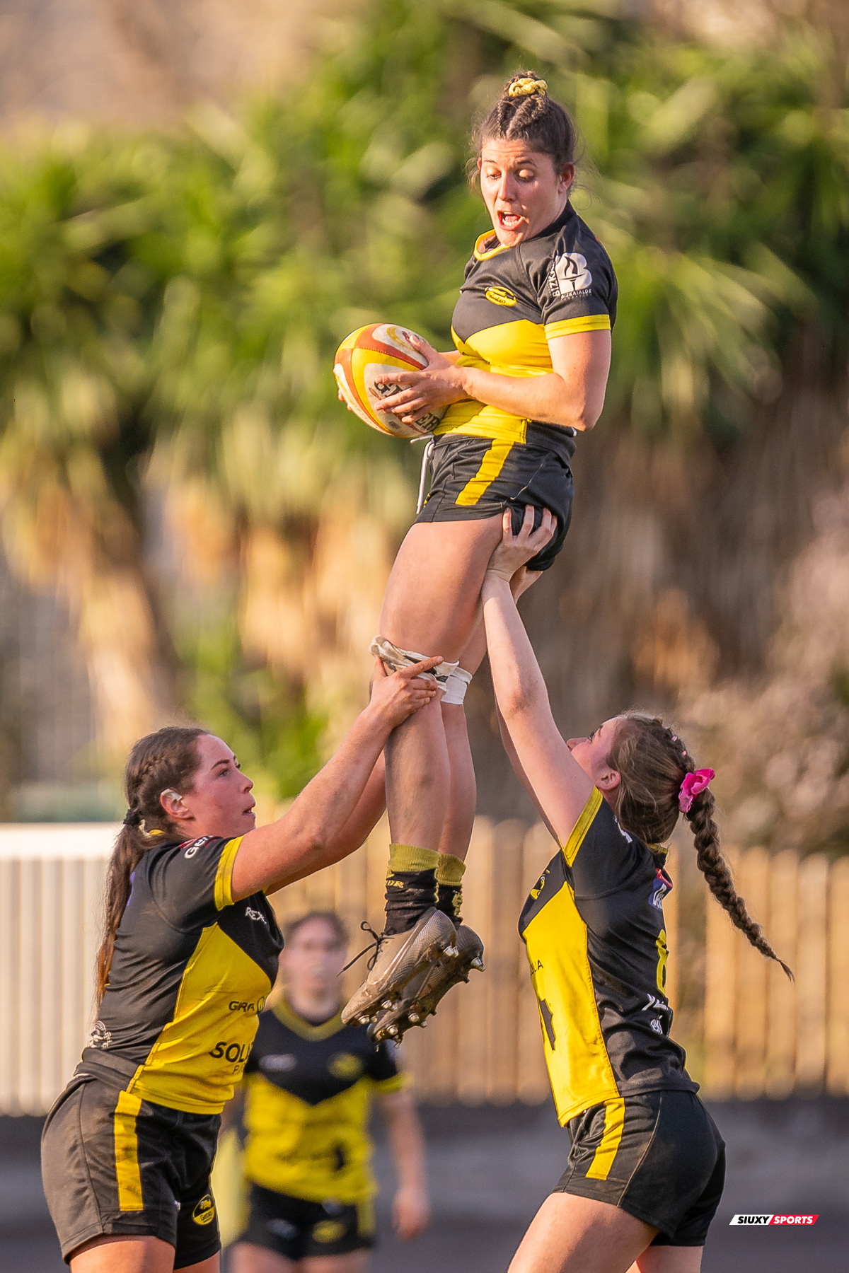  Getxo Artea Rugby Taldea - Club de Rugby Cisneros - Rugby - FER 2024 - DHB F - Getxo Neskak Rt (25) vs (13) Cisneros (#FER24DHBGNCIS02) Photo by: Fredy Monfoto | Siuxy Sports 2024-02-17