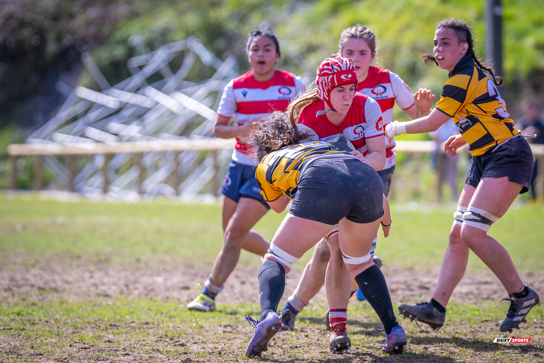 Elorrio Rugby Taldea - Universitario Bilbao Rugby - Rugby - FER 2024 - Sr Fem - Elorrio RT vs Universitario Bilbao Rugby - Neskak (#FER24ERTUBR03) Photo by: Fredy Monfoto | Siuxy Sports 2024-03-17