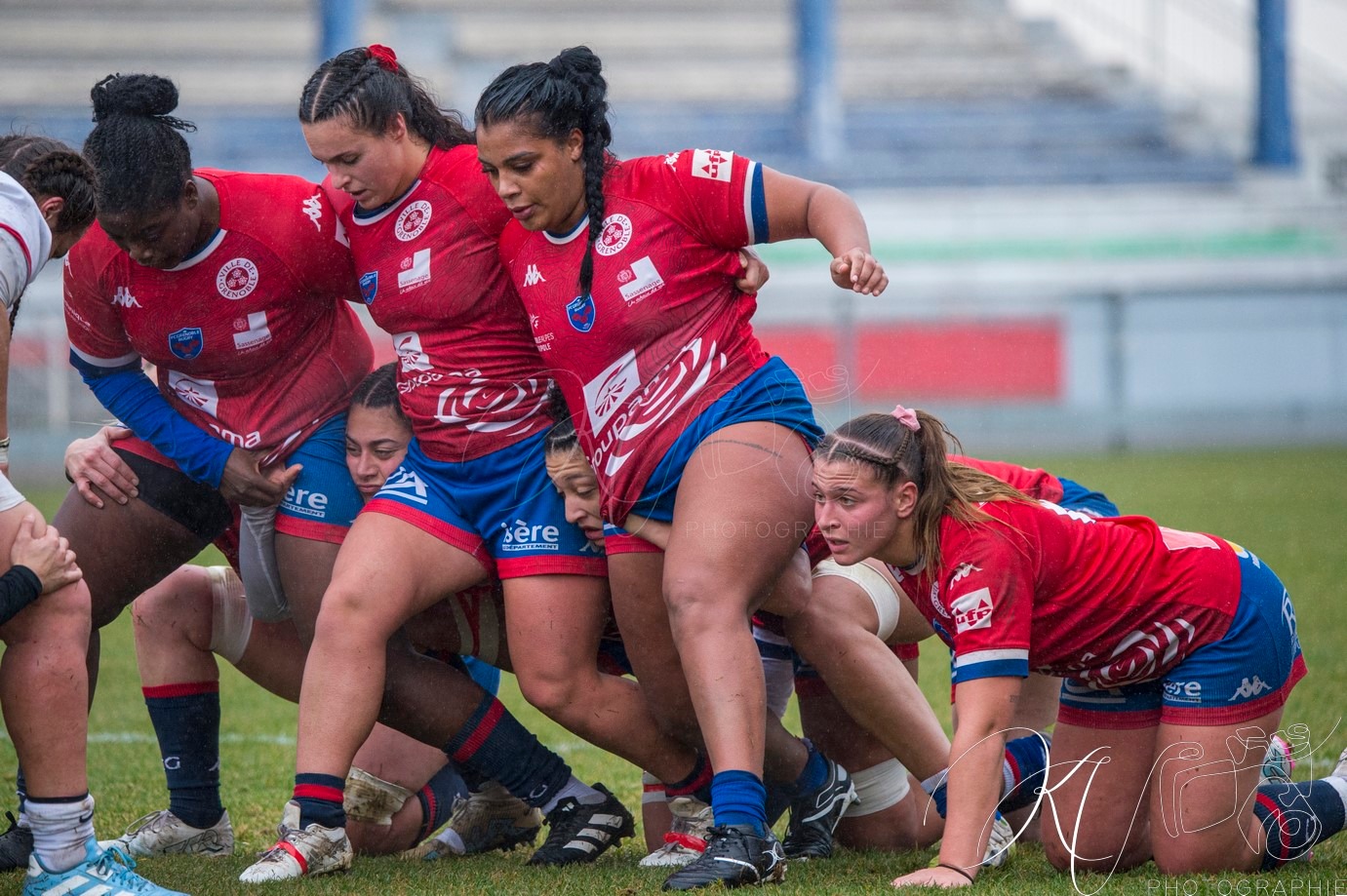  FC Grenoble Rugby - Stade Toulousain - Rugby - FFR 2024 - Élite 1 Fém - FC Grenoble (15) vs (15) Stade Toulousain RF (#FFR24E1FFCGST12) Photo by: Karine Valentin | Siuxy Sports 2024-12-07