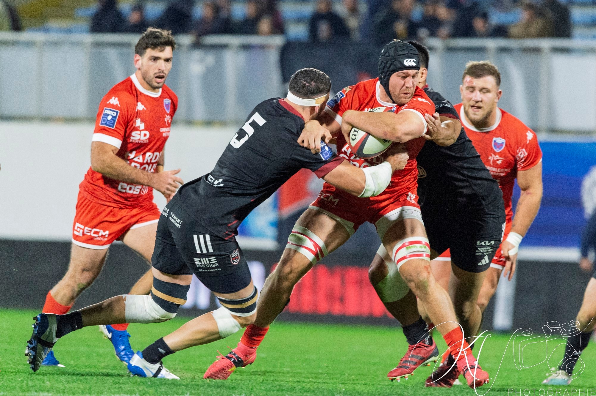  Stade niçois - FC Grenoble Rugby - Rugby - FFR 2024 Fed2 - Stade Niçois (18) vs (49) Grenoble Rugby (#FFR24FsSTGFC12) Photo by: Karine Valentin | Siuxy Sports 2024-12-20