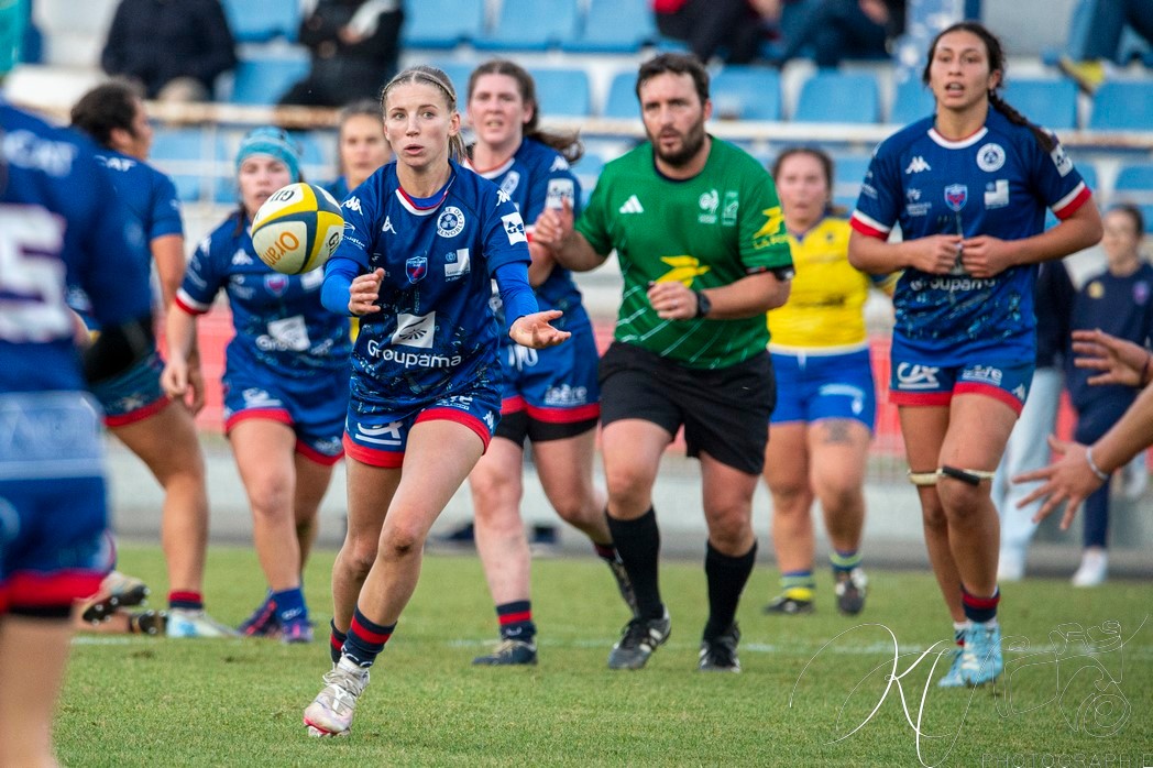  ASM Romagnat rugby féminin - FC Grenoble Rugby - Rugby - FFR 2024 Elite 1 Fém - ASM Romagnat (32) vs (8) Amazones FC Grenoble  (#FFR24E1FASMRFCG11) Photo by: Karine Valentin | Siuxy Sports 2024-11-17