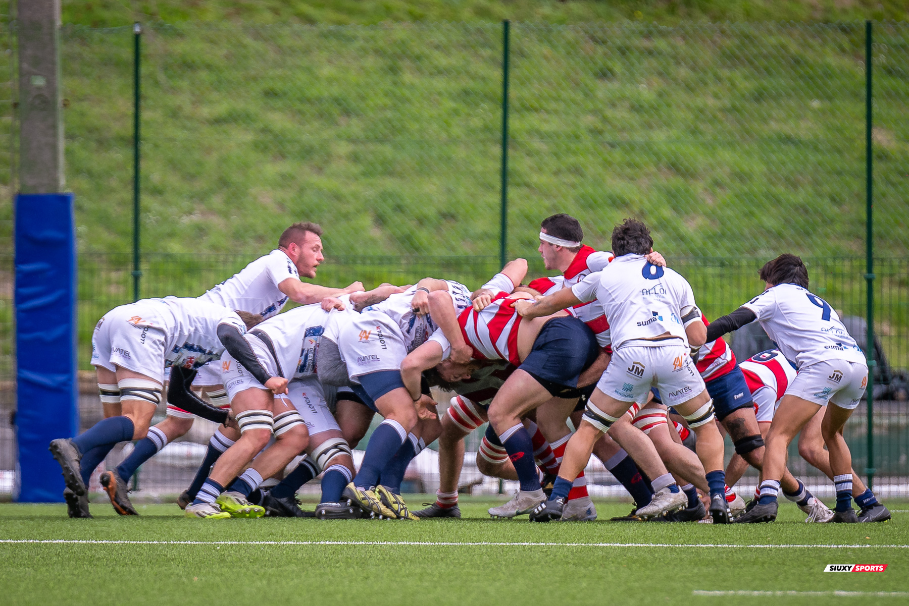  Universitario Bilbao Rugby - Club de Rugby La Vila - Rugby - FER 2024 - DHB - Universitario Bilbao Rugby (12) vs (38) CR La Vila (#FER24DHBUBRRHV02) Photo by: Fredy Monfoto | Siuxy Sports 2024-02-25