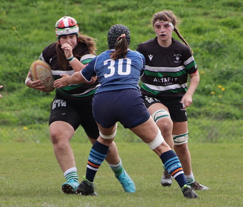  La Única Rugby Taldea - Bera Bera Rugby Taldea - Rugby - FER 2024 - Sr Fem - La Unica RT (12) vs (12) Bera Bera RT - Neskak (#FER24UNIBER03) Photo by:  | Siuxy Sports 2024-03-16