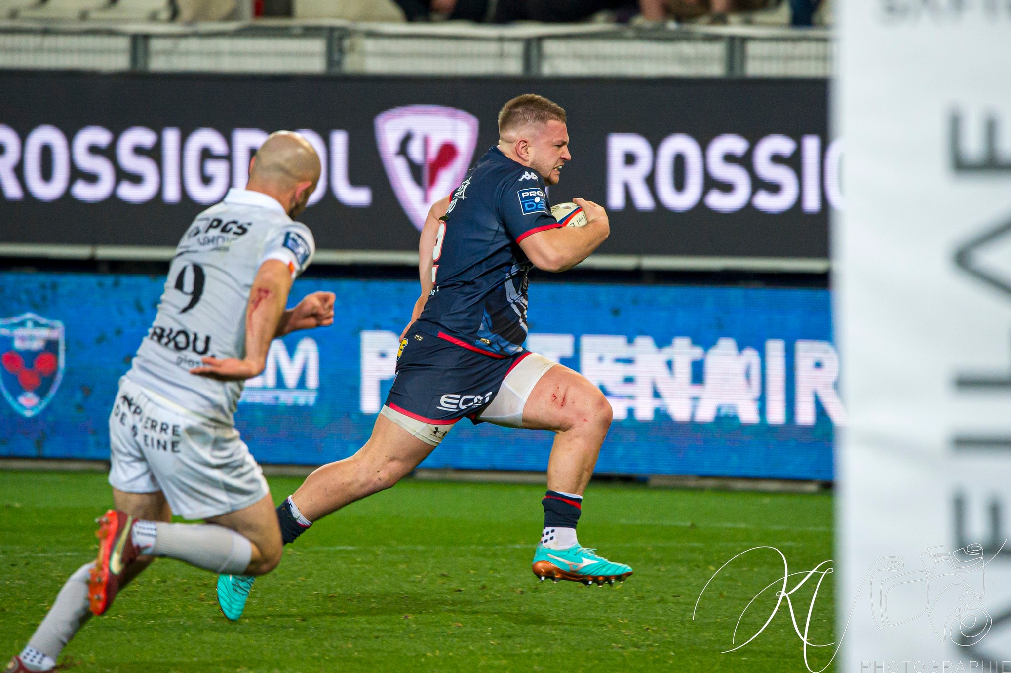  FC Grenoble Rugby - Rouen Normandie Rugby - Rugby - Pro D2 - FC Grenoble (43) vs (16) Rouen (#PD224FCGRNR03) Photo by: Karine Valentin | Siuxy Sports 2024-03-01