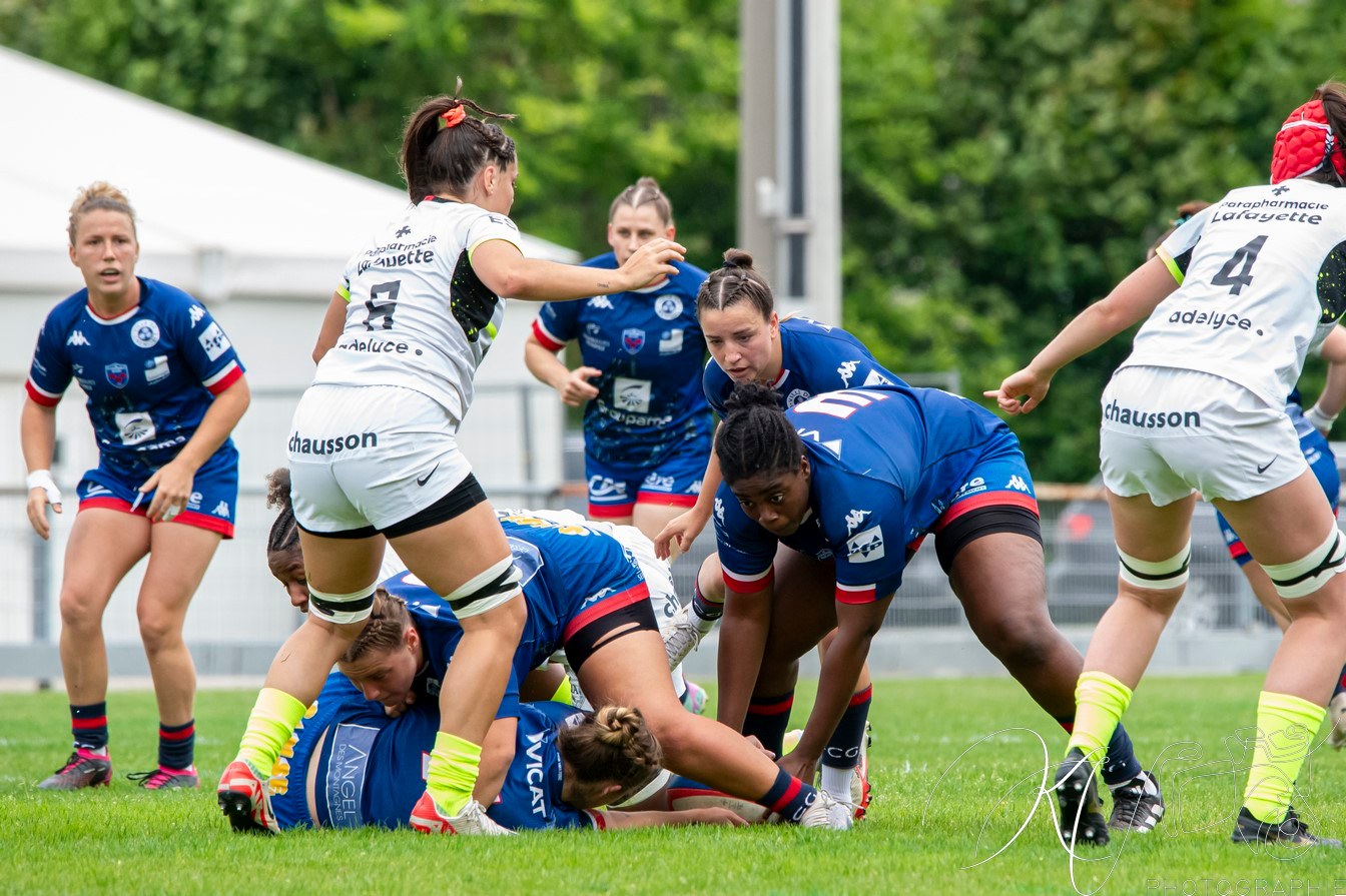  FC Grenoble Rugby - Stade Toulousain - Rugby - FFR 2024 Élite 1 F - FC Grenoble Amazones (23) vs (17) Stade Toulousain (#FFR24EL1FFCGST05) Photo by: Karine Valentin | Siuxy Sports 2024-05-12