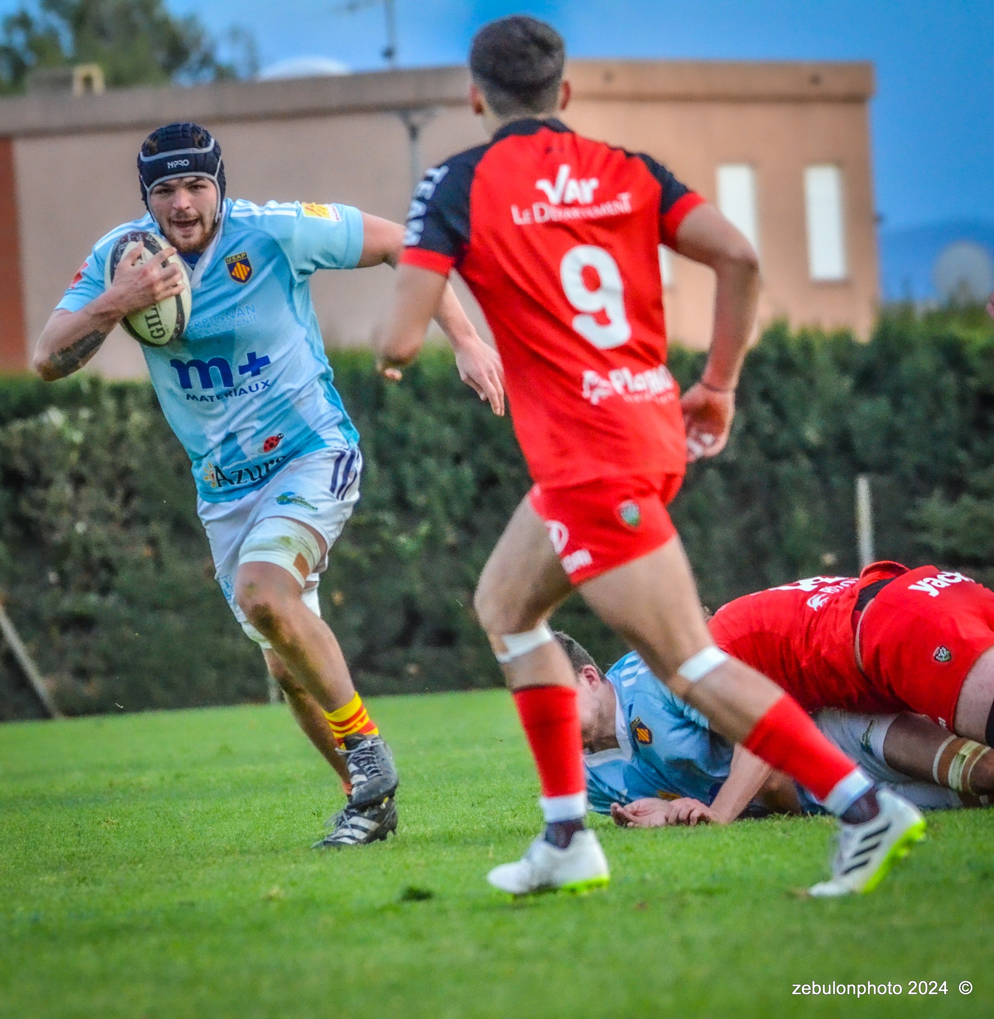  US Arlequins Perpignanais - RC Toulonnais - Rugby - Espoirs - USAP vs RCT (#ESP24USAPRCT02) Photo by: Photo Zebulon | Siuxy Sports 2024-02-10