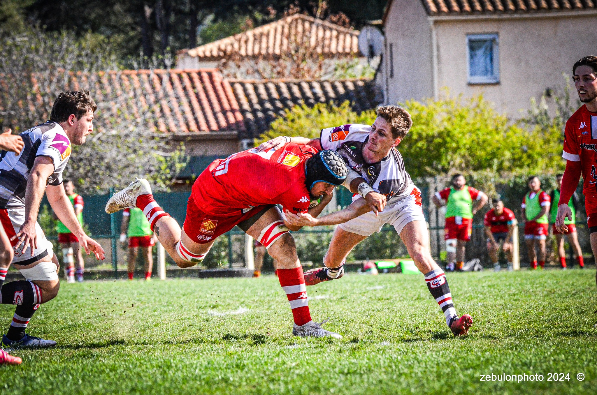 Étoile Sportive Catalane - Football Club Villefranchois - Lauragais - Rugby - FFR -  Fed 2 2024 - Etoile Sportive Catalane vs FC Villefranchois (#FFR24F2ESCFCV03) Photo by: Photo Zebulon | Siuxy Sports 2024-03-23