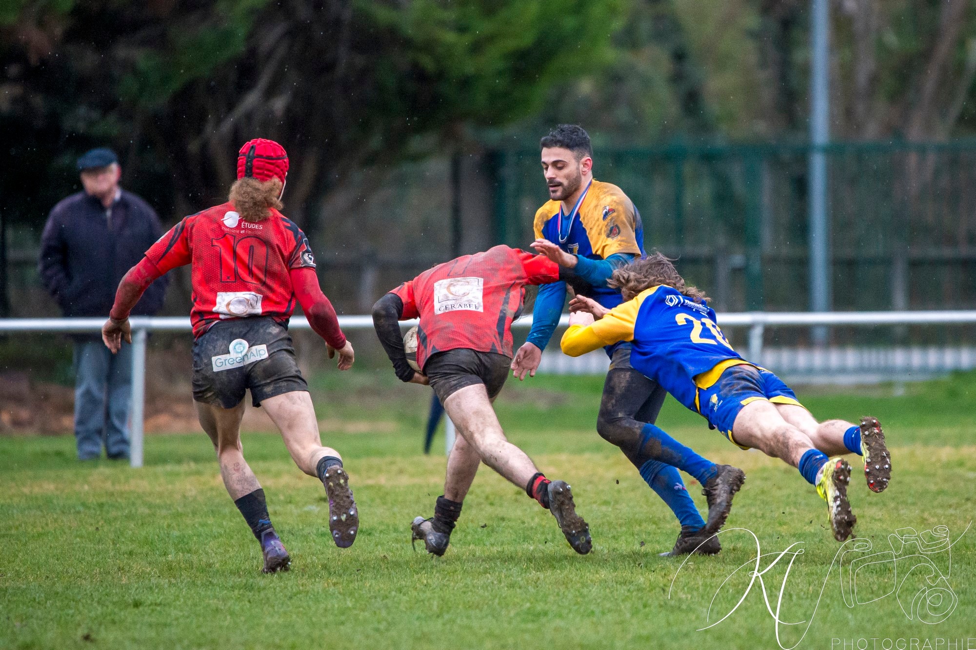  US Deux Ponts - US Renage Rives Rugby - Rugby - Fed2 2024 - US Deux Ponts vs Renage Rives (#F224US2PRRR03) Photo by: Karine Valentin | Siuxy Sports 2024-03-03