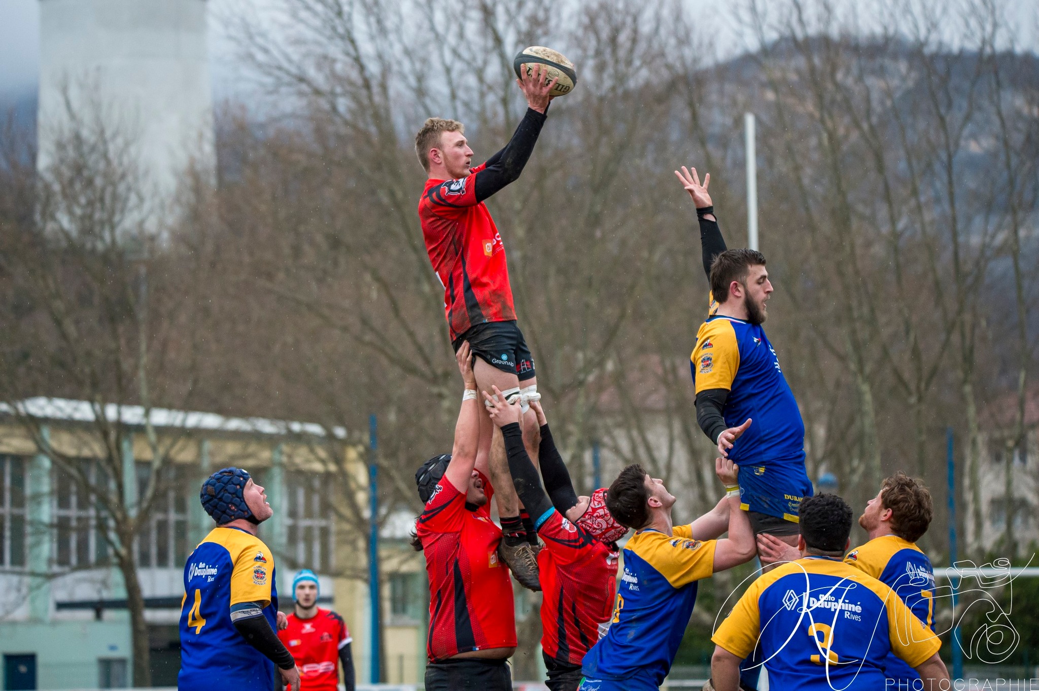  US Deux Ponts - US Renage Rives Rugby - Rugby - Fed2 2024 - US Deux Ponts vs Renage Rives (#F224US2PRRR03) Photo by: Karine Valentin | Siuxy Sports 2024-03-03