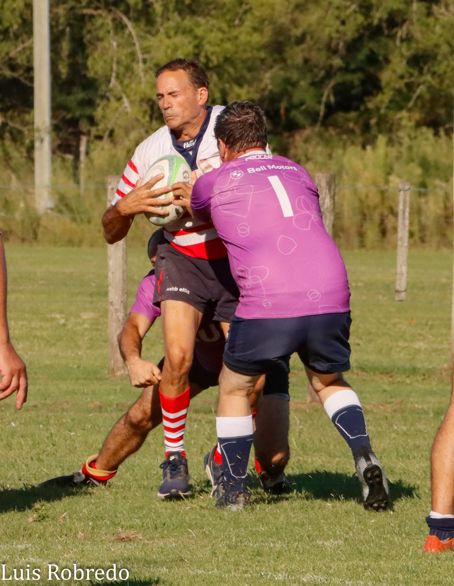  Areco Rugby Club - Club Champagnat - RugbyV - 6TO ENCUENTRO DE VETERANOS DEL ARECO RUGBY CLUB - Areco vs Champagnat (#2024ENCVETARCCHA03) Photo by: Luis Robredo | Siuxy Sports 2024-03-09