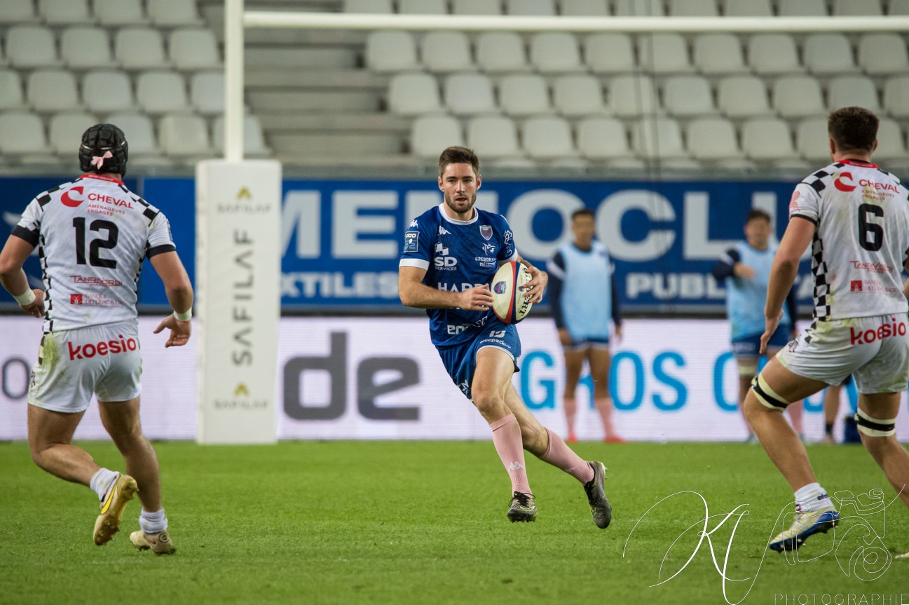  FC Grenoble Rugby - Valence Romans DR - Rugby - PRO D2 2024 - FC Grenoble (44) vs (22) Valence Romans DR (#PROD224FCGVRDR10) Photo by: Karine Valentin | Siuxy Sports 2024-10-11