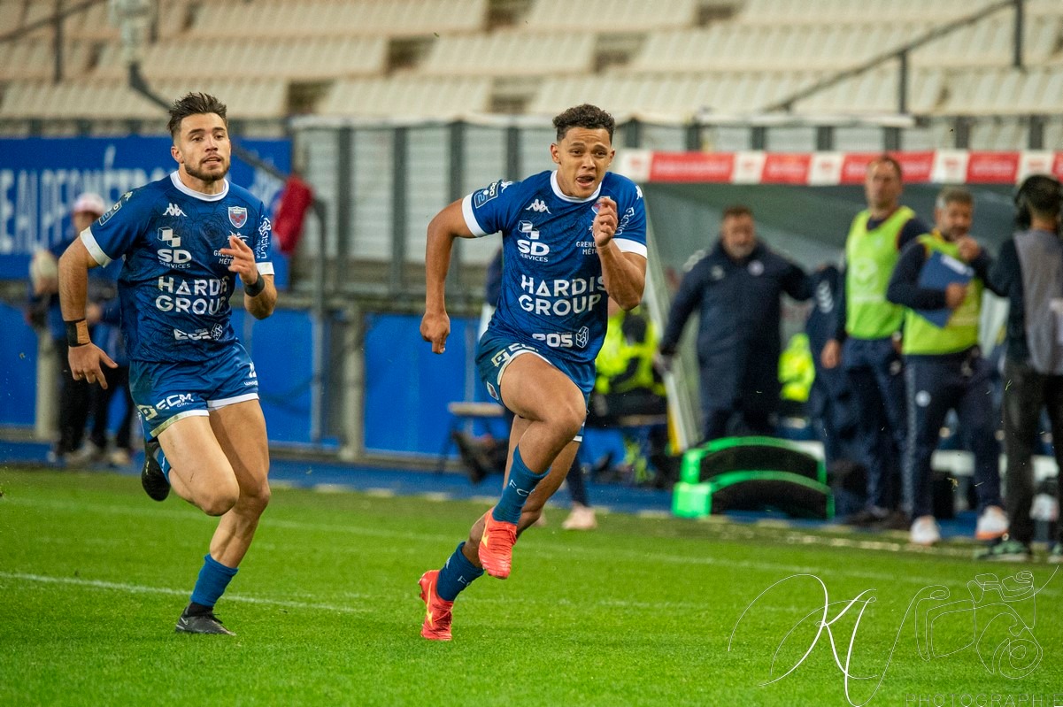  FC Grenoble Rugby - SU Agen - Rugby - FFR 2024 PRO D2 - Grenoble (37) vs (10) Agen (#PD224PD2GRSUA11) Photo by: Karine Valentin | Siuxy Sports 2024-11-01