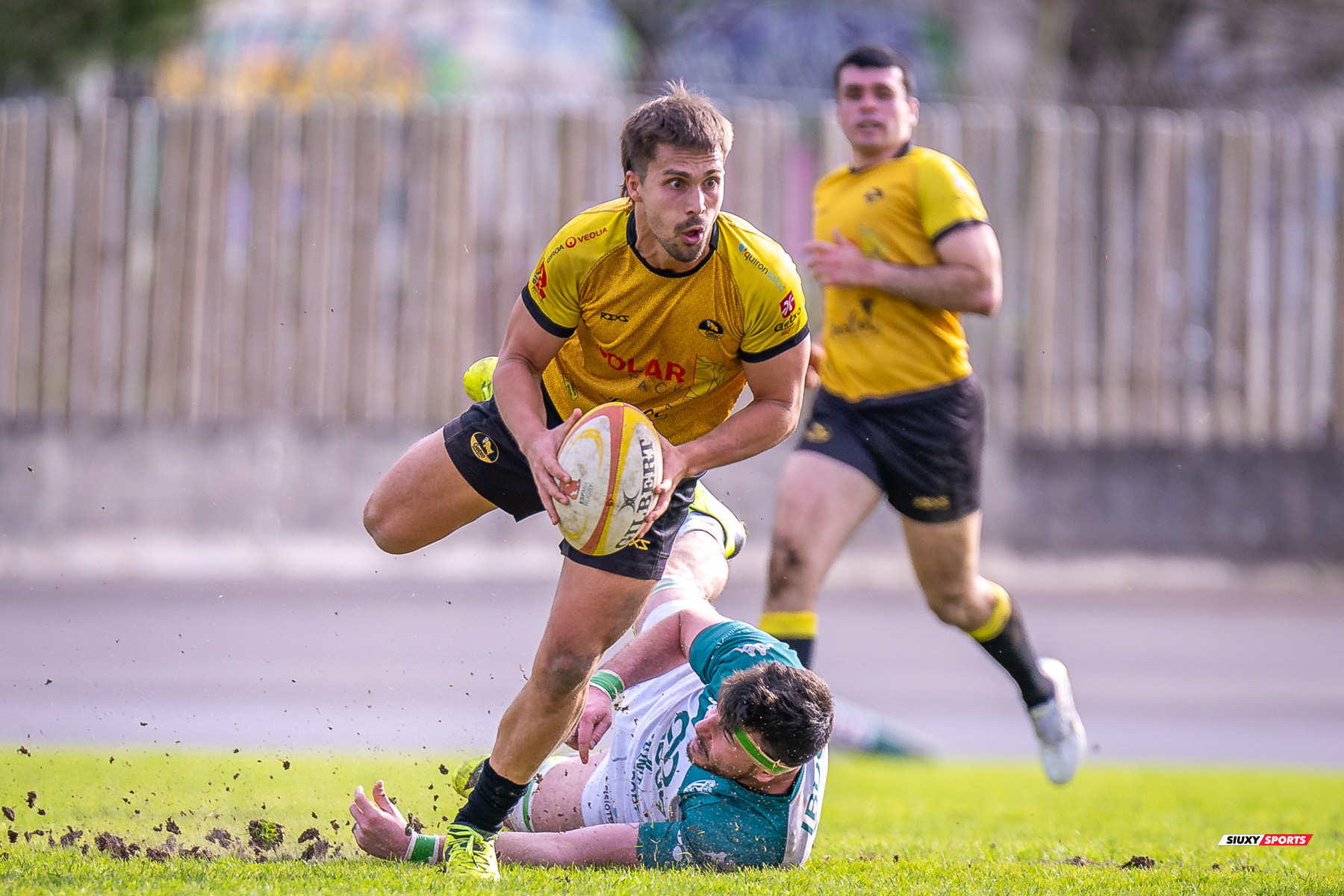 Kerman PASTOR AYO - Juan Cruz RODRIGUEZ HERRERA -  Getxo Artea Rugby Taldea - Rugby Club Valencia - Rugby - FER 2024 - DHB - Getxo RT (14) vs (16) Valencia RC (#FER24DHBGRTVRC01) Photo by: Fredy Monfoto | Siuxy Sports 2024-01-28