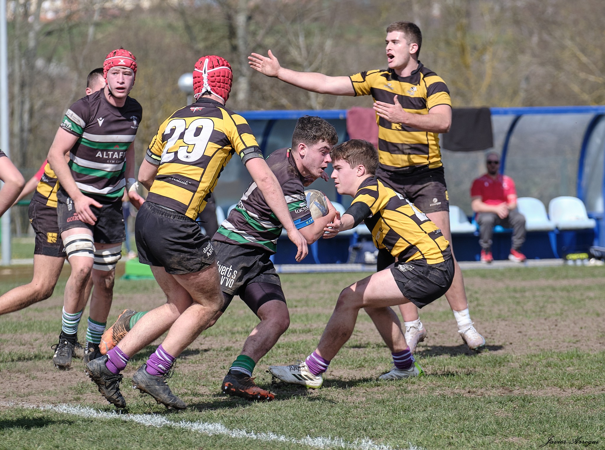  La Única Rugby Taldea - Elorrio Rugby Taldea - Rugby - FER 2024 - Sub18 - La Unica RT vs Elorrio RT (#FER24s18UNIELO03) Photo by: Javier Arregui | Siuxy Sports 2024-03-16