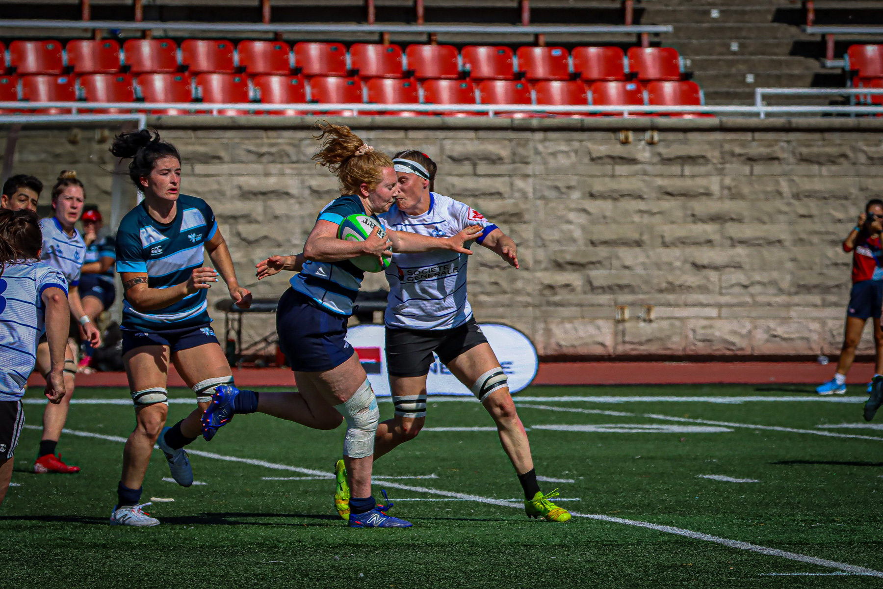  Équipe féminine - Rugby Québec - Ontario Blues (w) - Rugby - QORC-CROQ 2024 - FINALS - QUÉBEC EST (37) VS (13) ONTARIO EST - 1ST POSITION - Reel Mayarts (#QORC24QCEONE16) Photo by: Photo Mayarts | Siuxy Sports 2024-06-01